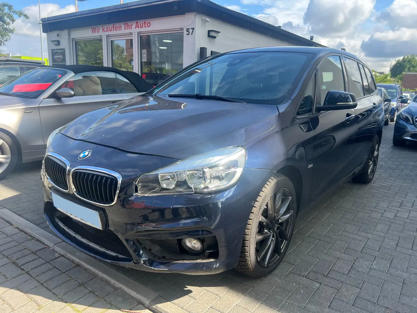 BMW 220 220 i Sport Line  7 Sitzer Automatik Euro 6 Bleu - 1