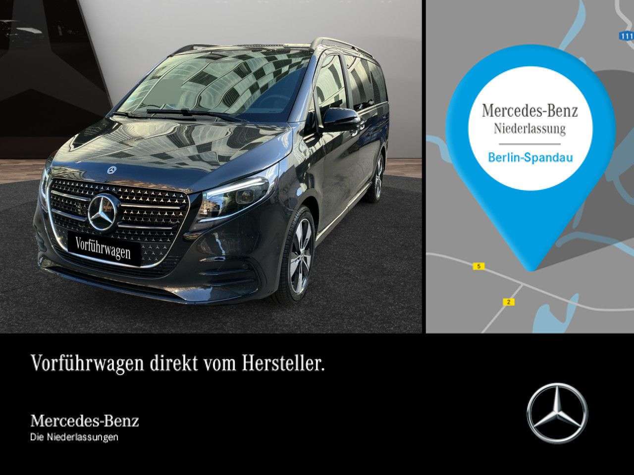 Mercedes-Benz V 300 — Mercedes-Benz V 300 AVANTGARDE+AMG+9G+AHK+StandHZ+Klimaautom