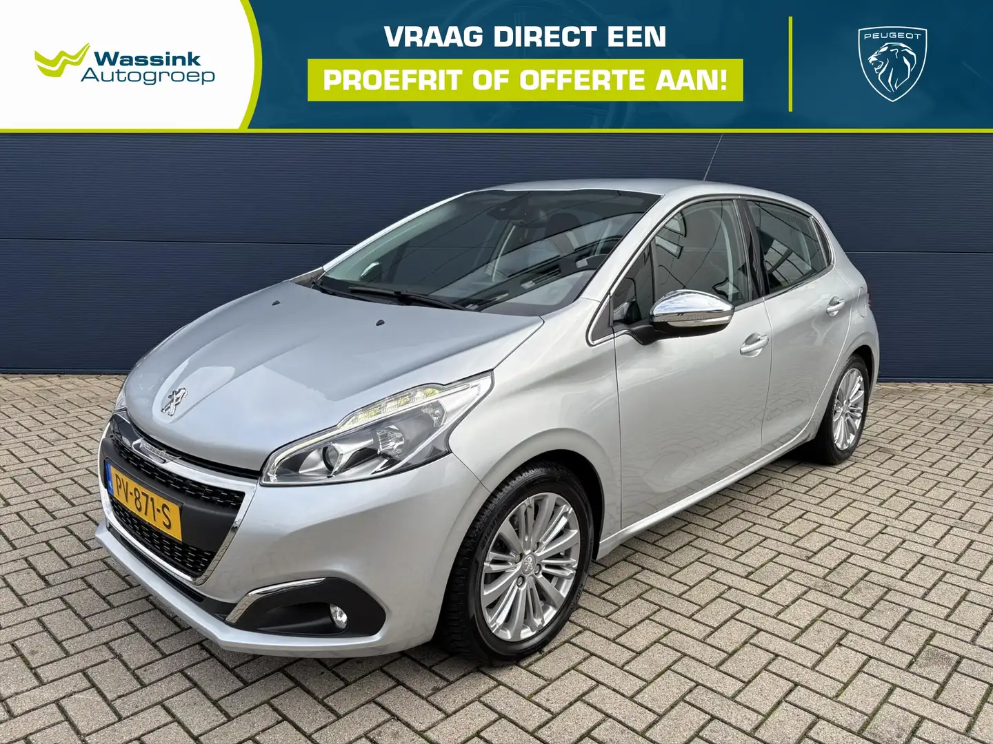 Peugeot 208 1.2 Puretech 82pk 5D Executive | Navigatie | Clima Gris - 1