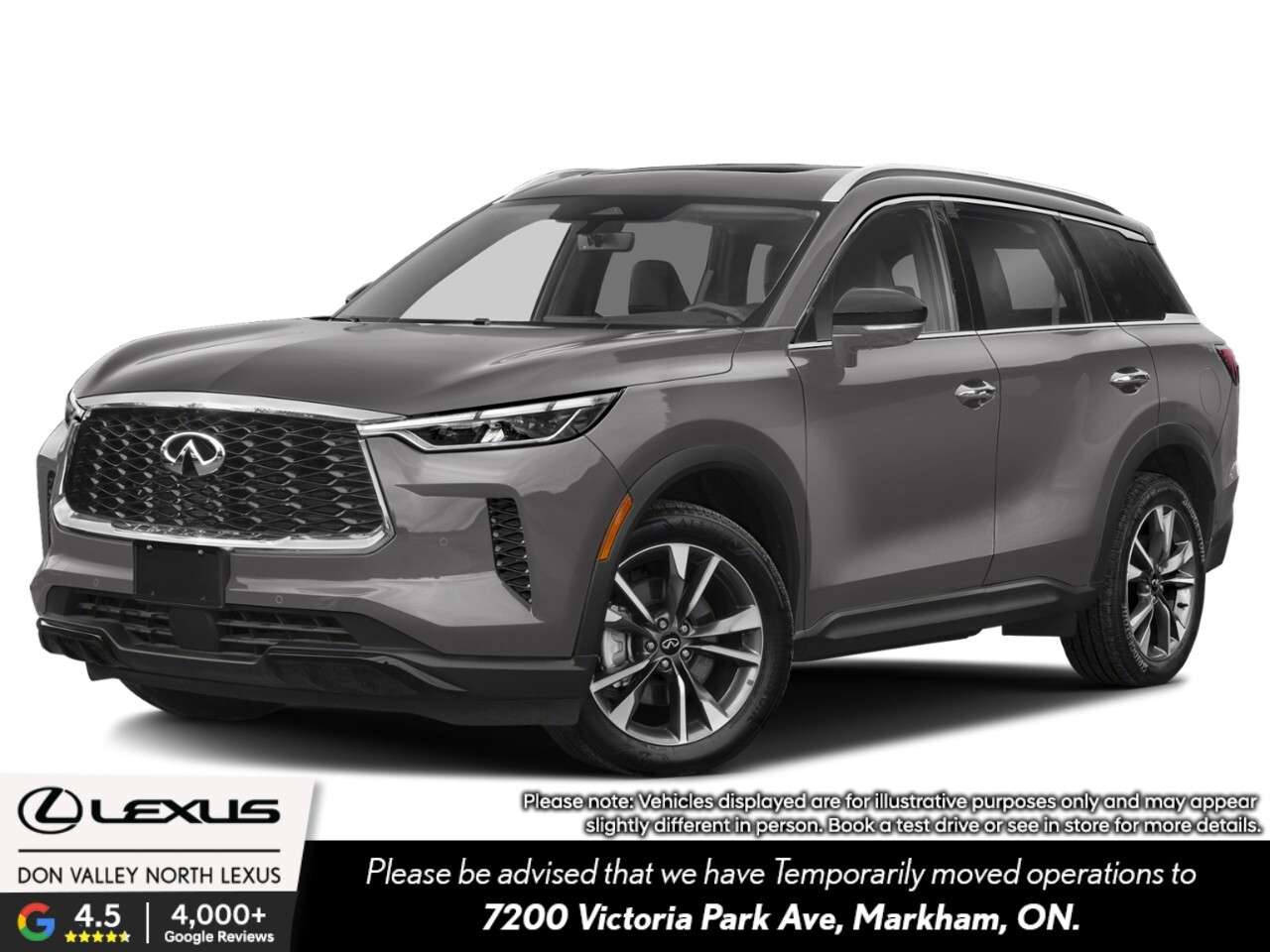 2023 Infiniti QX60 LUXE AWD LUXE Package-7Passenger-360 Backup-Panora