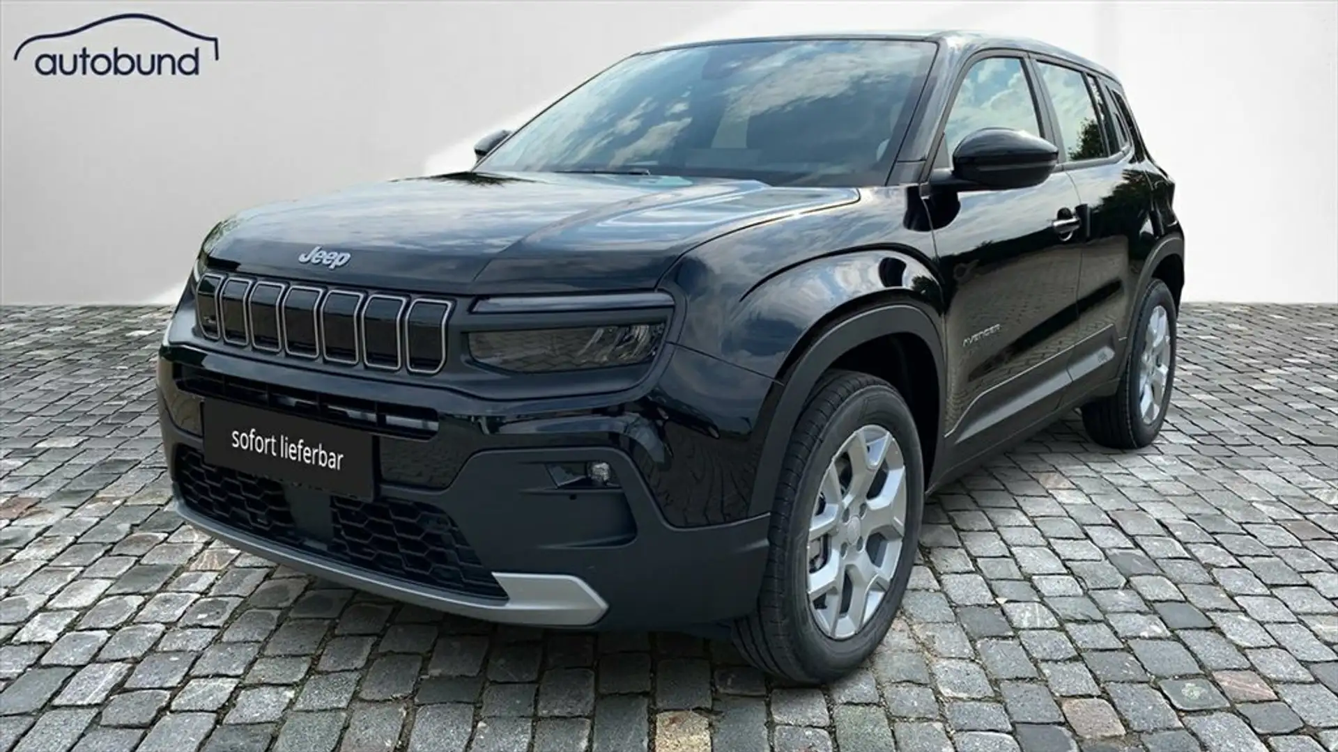 Jeep Avenger 1,2 T3 (MHEV) DCT Altitude Klimaaut. LED Kamera Schwarz - 1