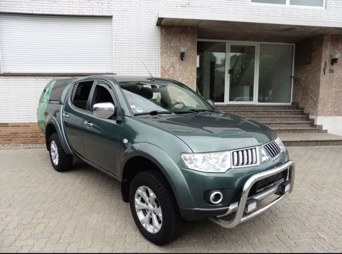 Mitsubishi L200 PICK UP HARD TOP GANCIO TRAINO Verde - 2