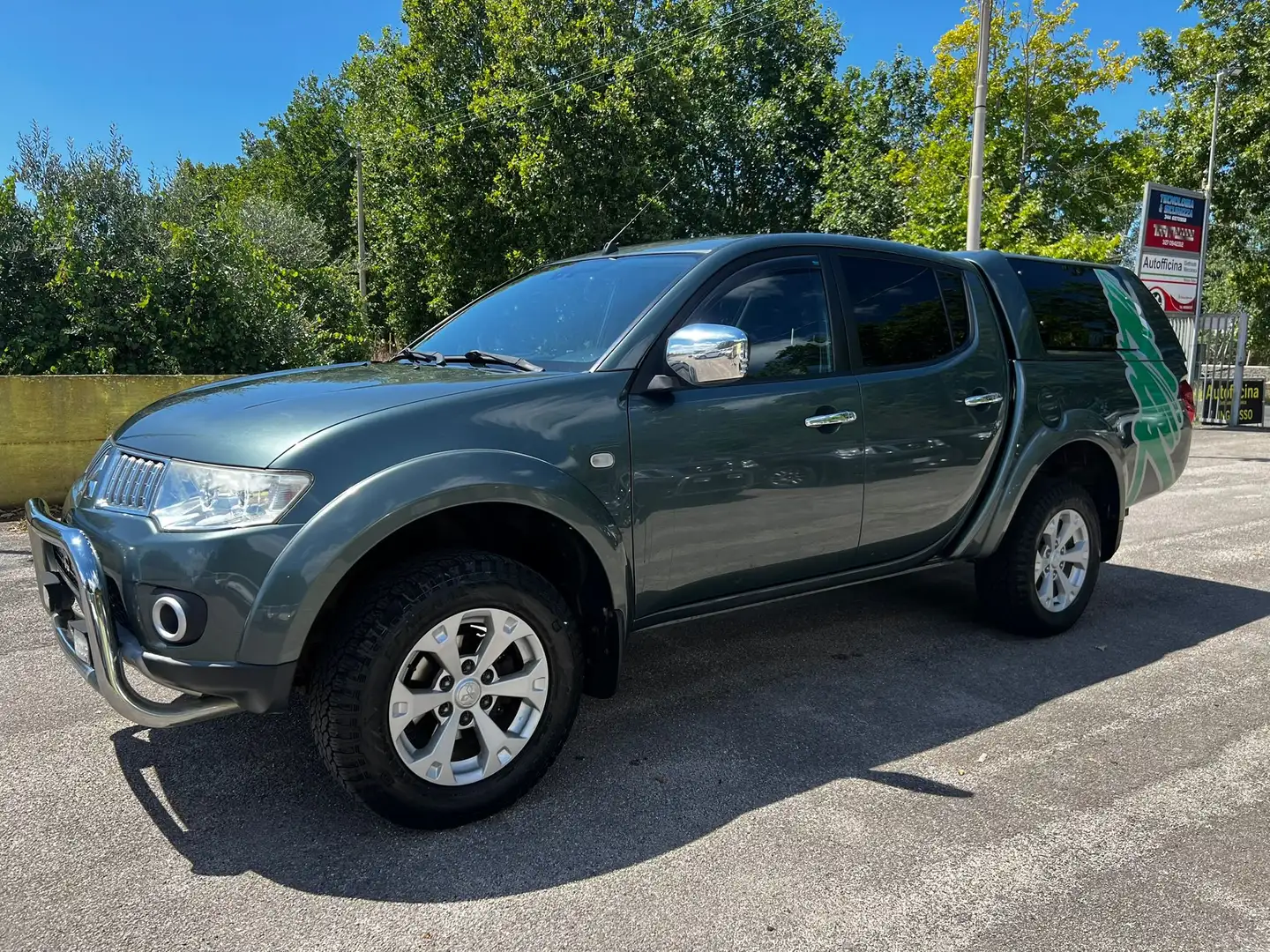 Mitsubishi L200 PICK UP HARD TOP GANCIO TRAINO Vert - 1