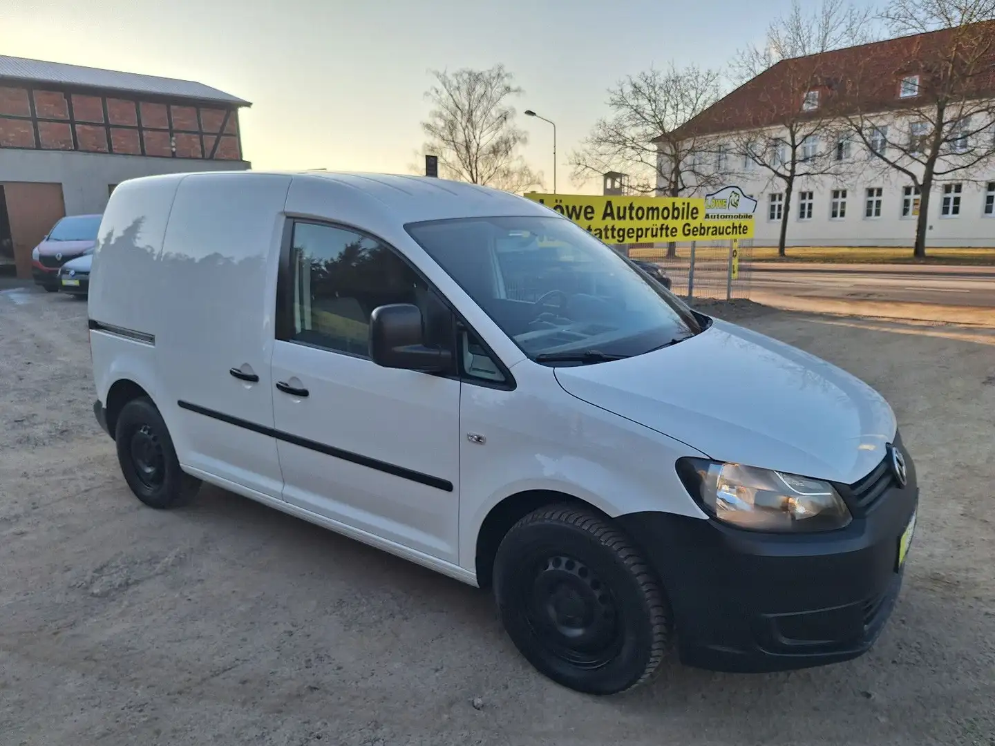 Volkswagen Caddy 1.6TDI 2.deut.H. Tüv neu!! Weiß - 1