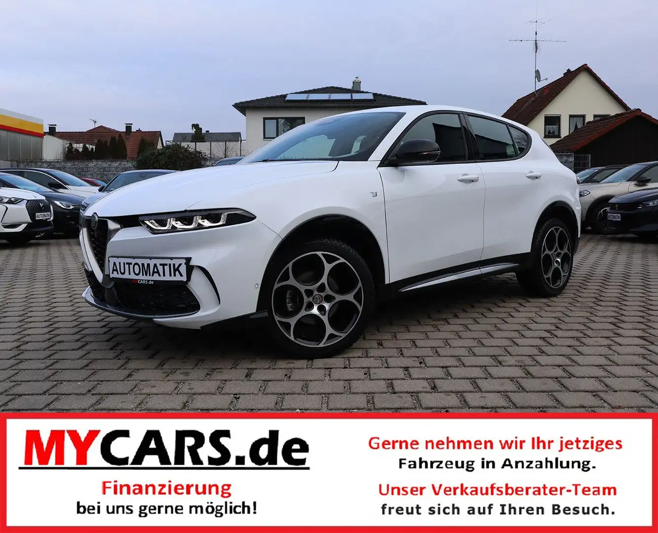 Alfa Romeo Tonale Ti*V-Leder*SH*LH*LED*19Z Veloce*Auto*Navi Weiß - 1