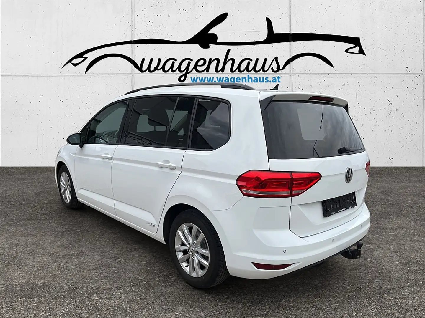 Volkswagen Touran TDI DSG, AHV, Kamera, Kindersitz, Rollos Weiß - 2