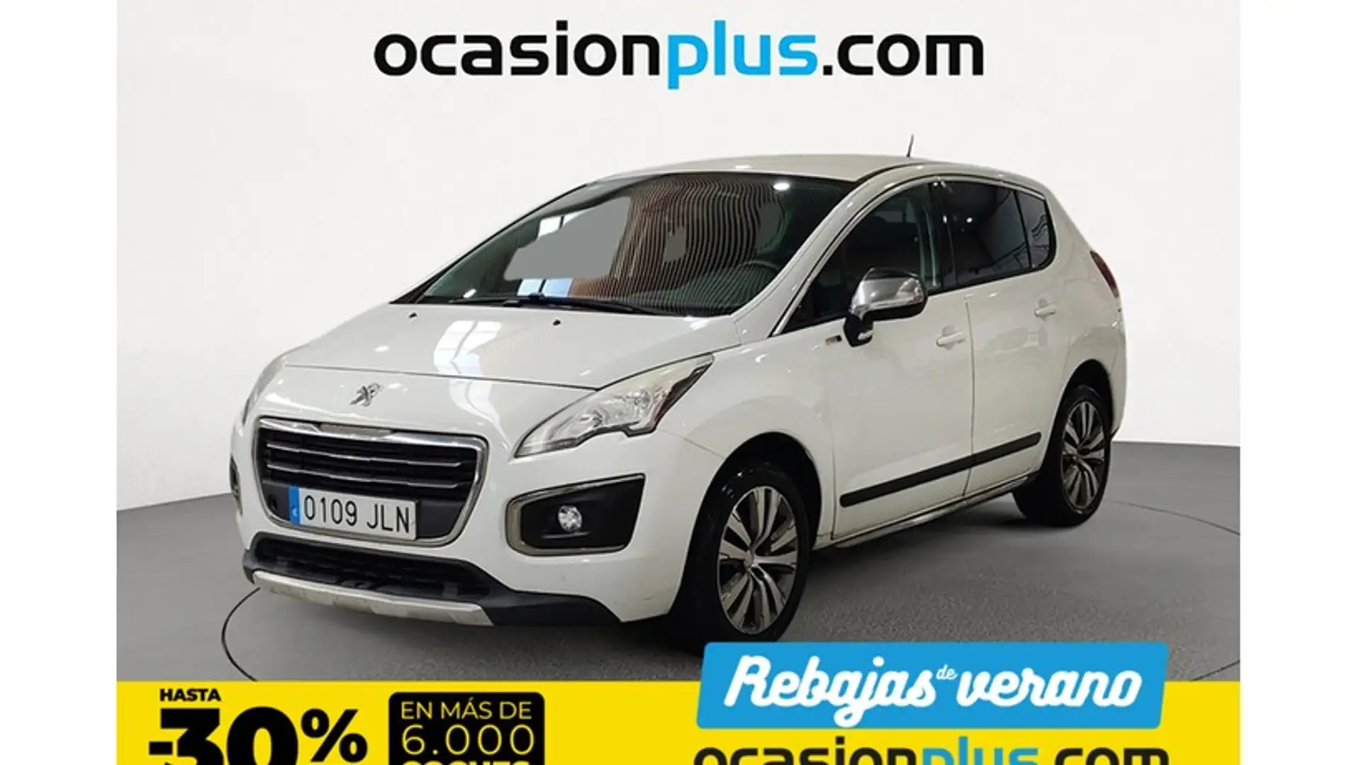 Peugeot 3008 1.6 BlueHDi Style 120 Wit - 1
