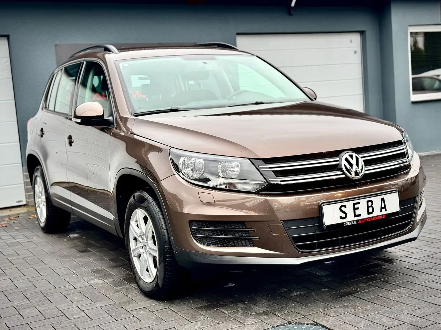 Volkswagen Tiguan 2.0 TDI Trend & Fun '1.Hand'Klima'SHZ' Braun - 1