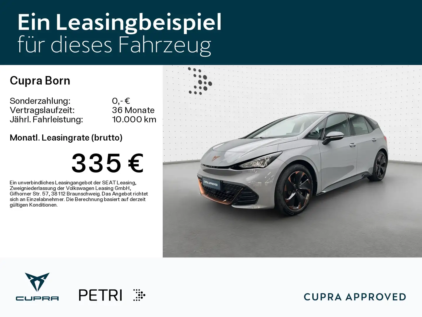 CUPRA Born *WP*SHZ*Keyless*MirrorLink*19Zoll* Grau - 2