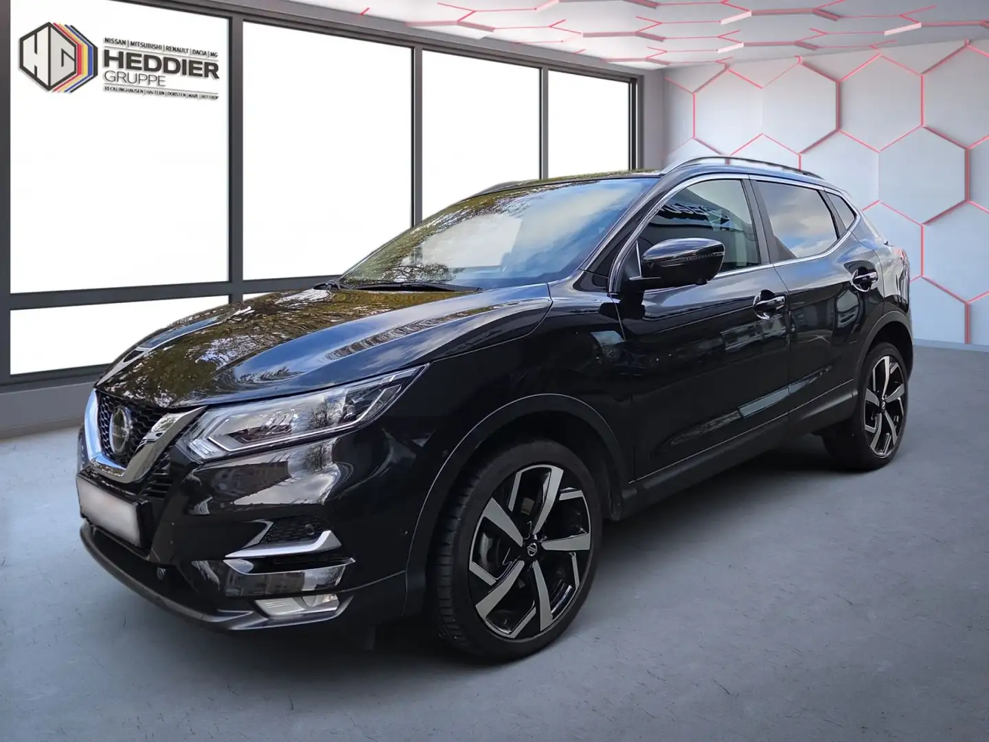 Nissan Qashqai Tekna 140 PS Schalter *AHK*NAVI*KLIMA*36 Noir - 1