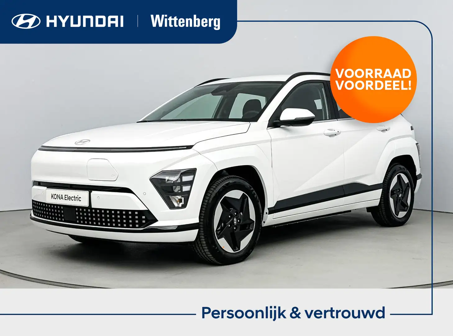 Hyundai KONA Electric Comfort 65.4 kWh | Incl. € 7700,- wegrijv Bianco - 1