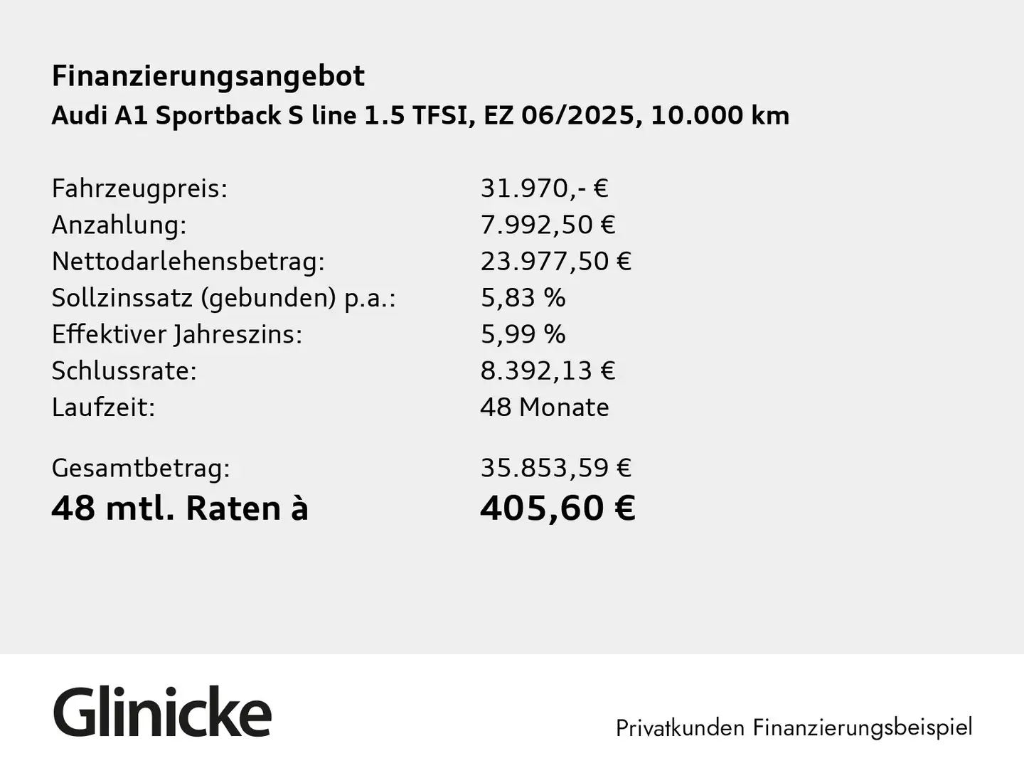 Audi A1 35 1.5 TFSI S line DSG, NAVI, RFK Grau - 2