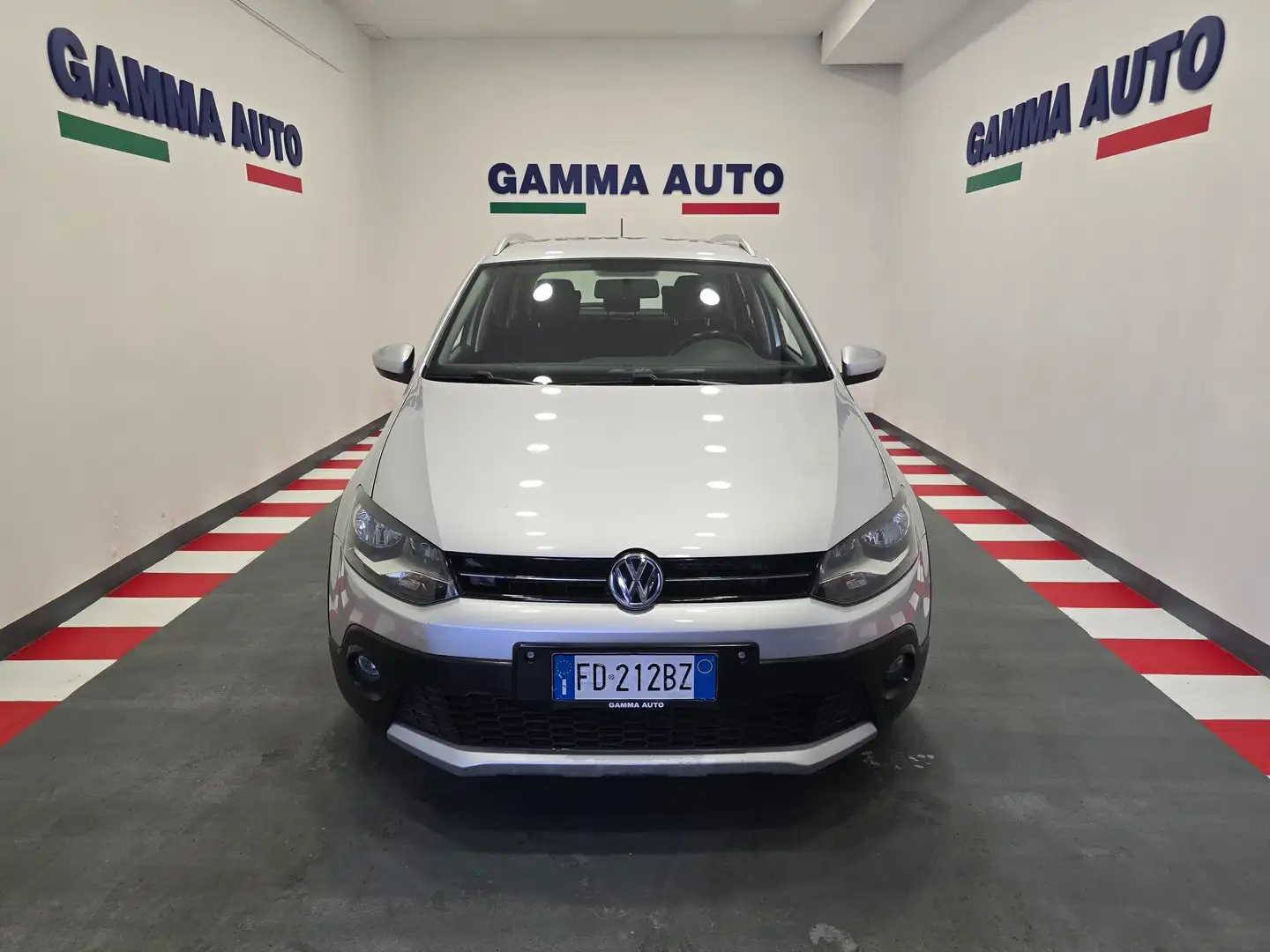 Volkswagen Polo Cross 1400 TDI SOLO KM 56.000 C.L.15" TAGL. VW UNIPRO' Argent - 1