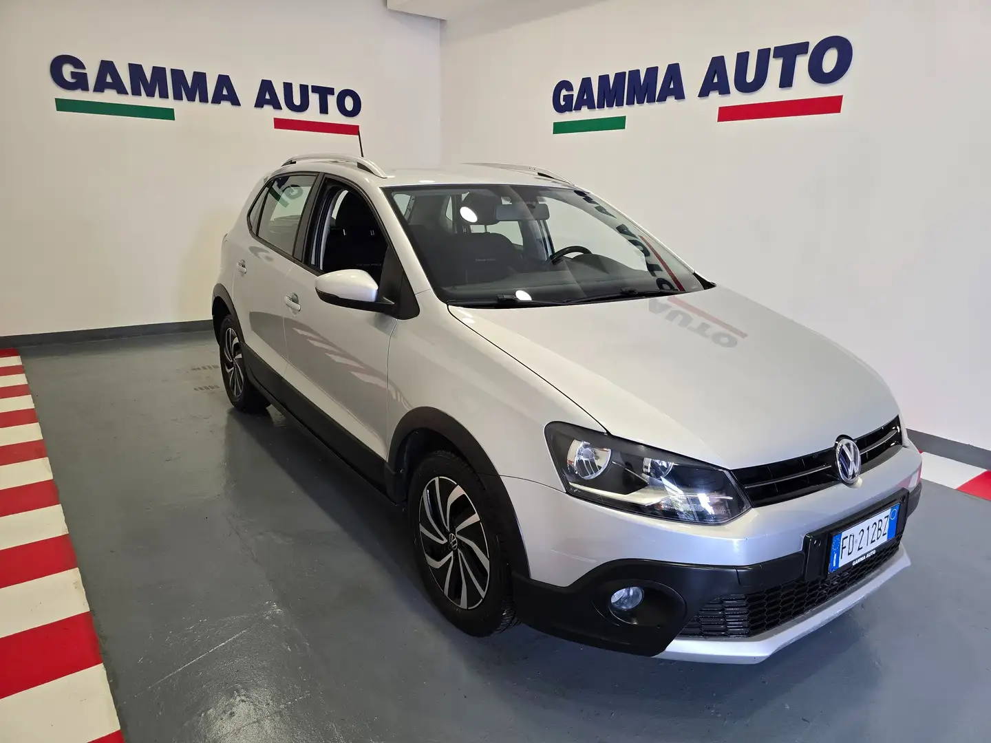 Volkswagen Polo Cross 1400 TDI SOLO KM 56.000 C.L.15" TAGL. VW UNIPRO' Argent - 2