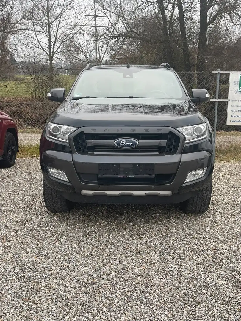 Ford Ranger Wildtrak Doppelkabine 4x4 Motorschaden Noir - 1