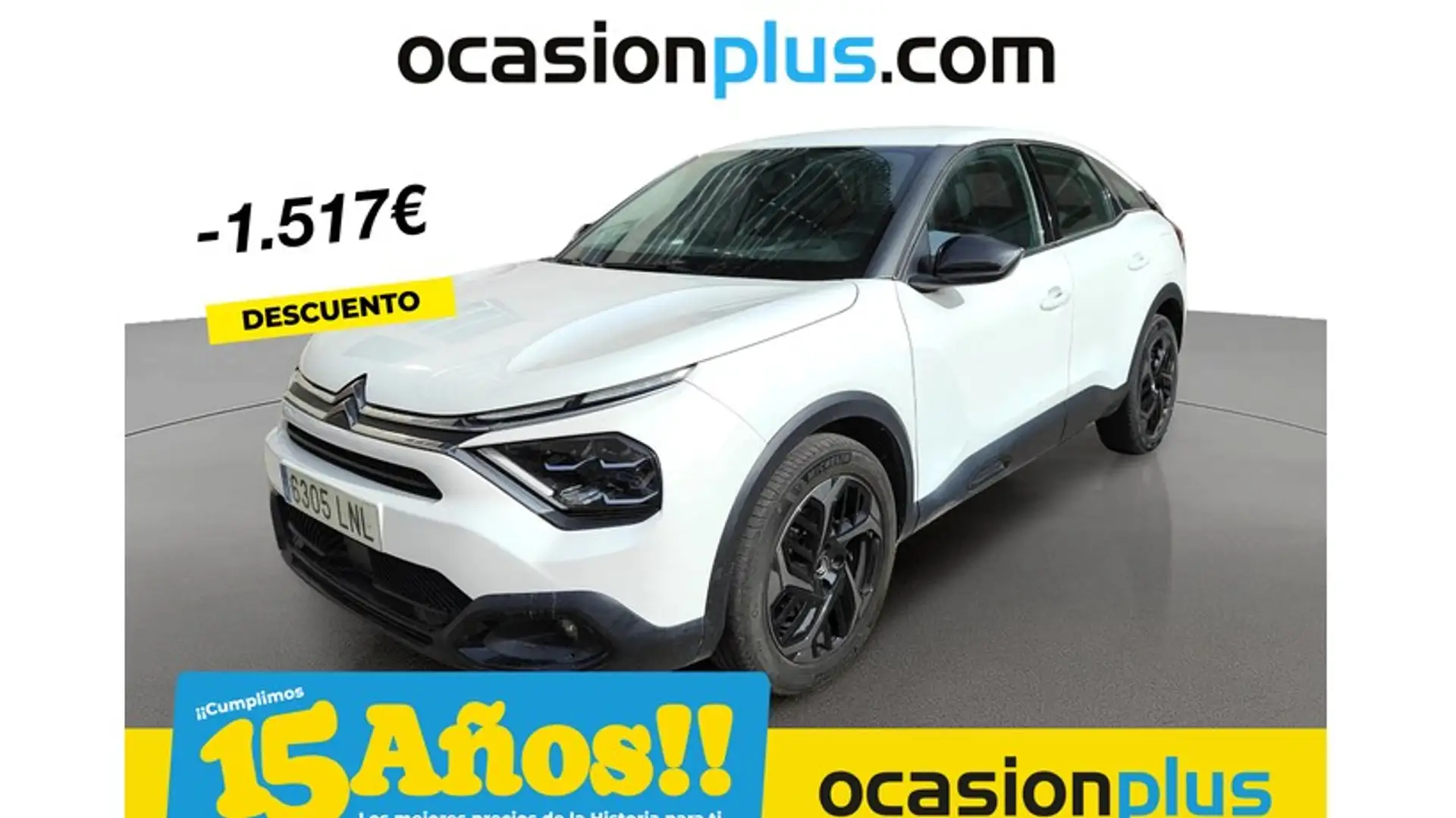 Citroen C4 1.5 BlueHDI S&S Feel Pack EAT8 130 Blanc - 1