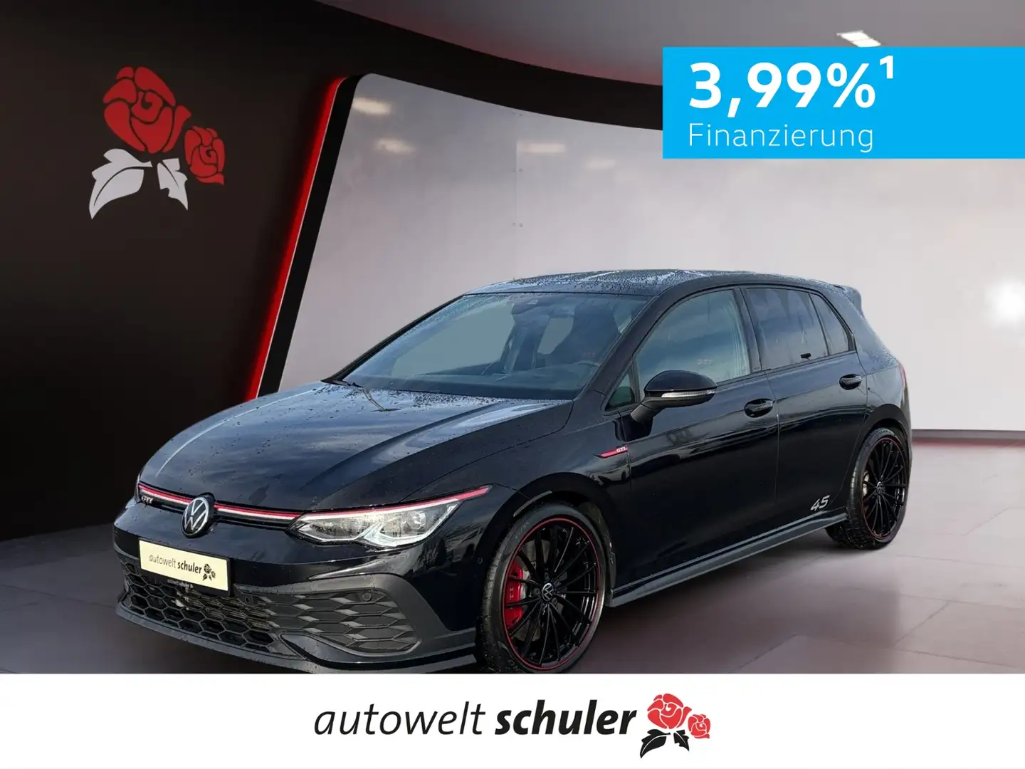 Volkswagen Golf GTI Clubsport 45 2,0 TSI DSG Pano Head Up Zwart - 1