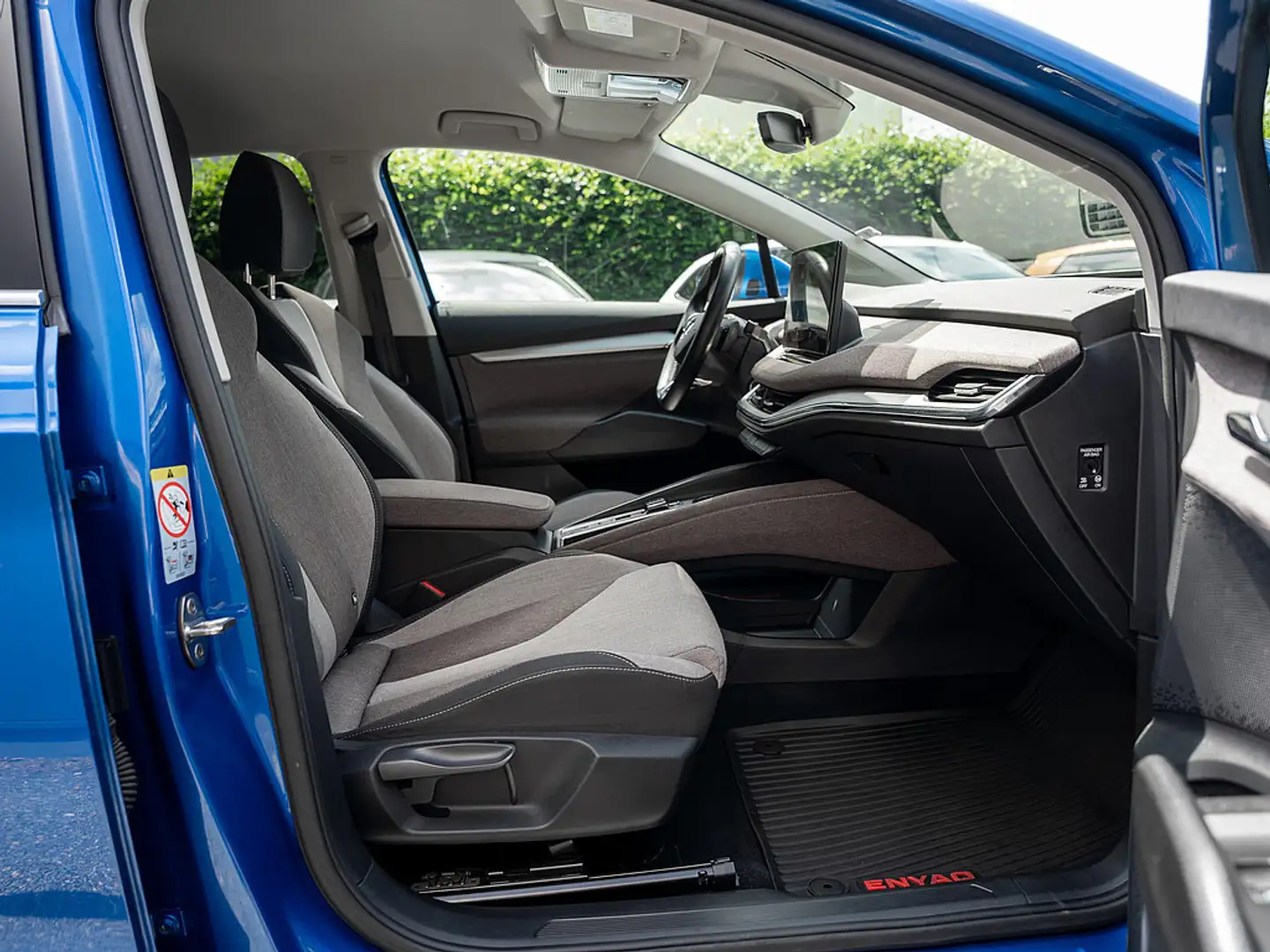 Skoda Enyaq iV 80 Lodge KAMERA ALU NAVI ACC KLIMA Blau - 2