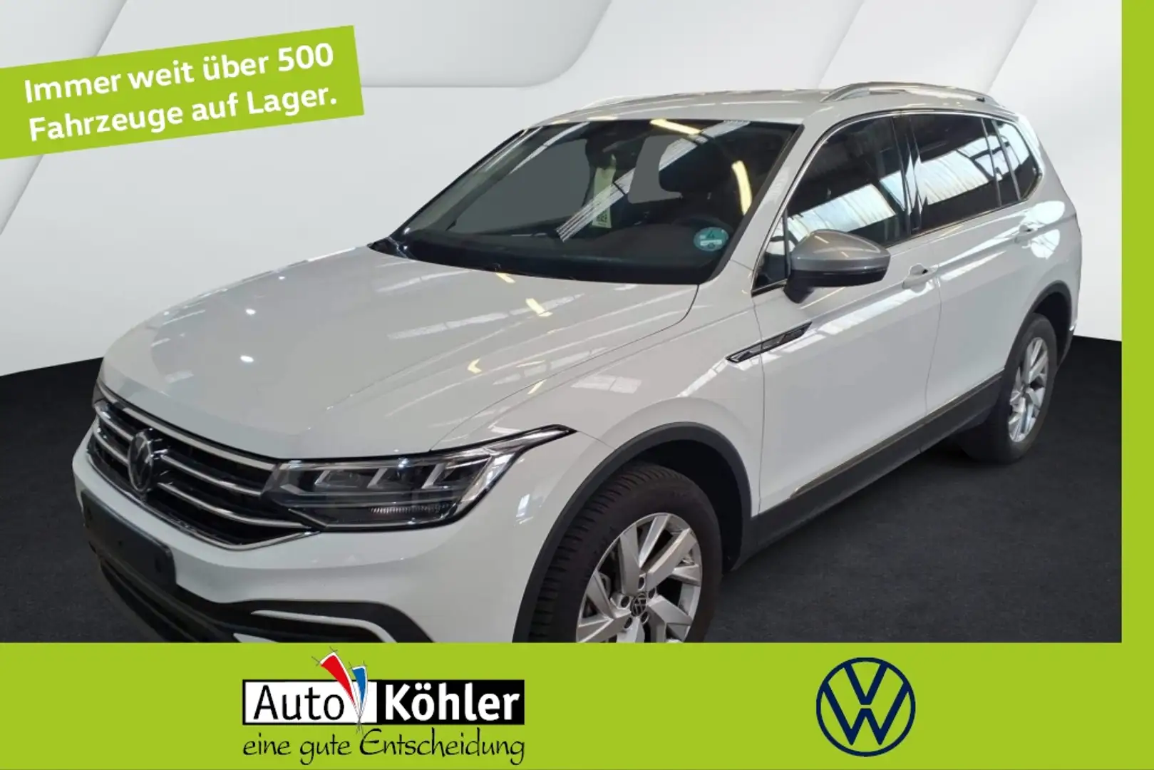 Volkswagen Tiguan Allspace Life TDi DSG Black+ACC+AHK+LED Schwarz - 1