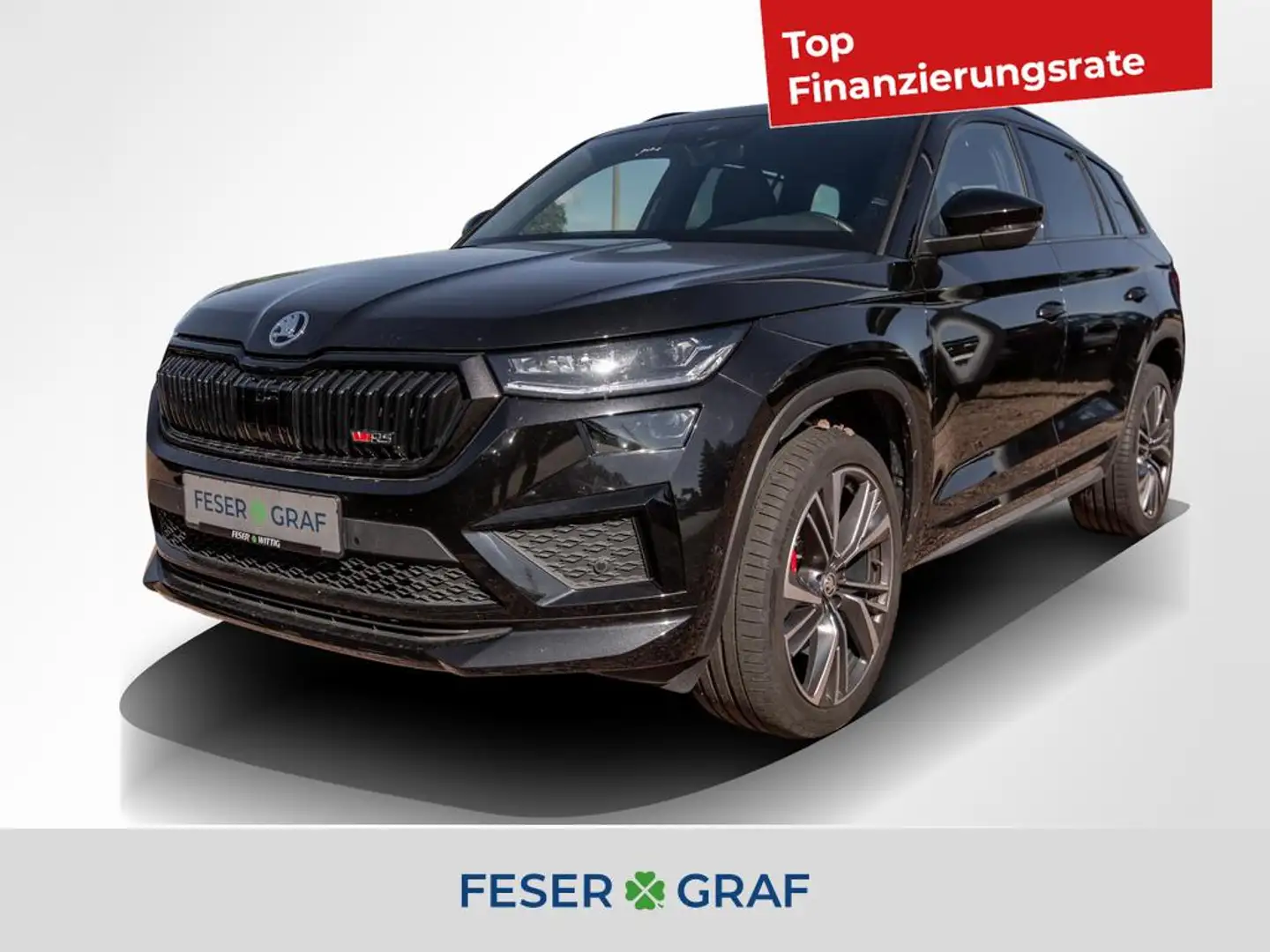 Skoda Kodiaq RS 2.0TSI 4x4 Standhz/Lenkhz/ACC/Matrix Noir - 1
