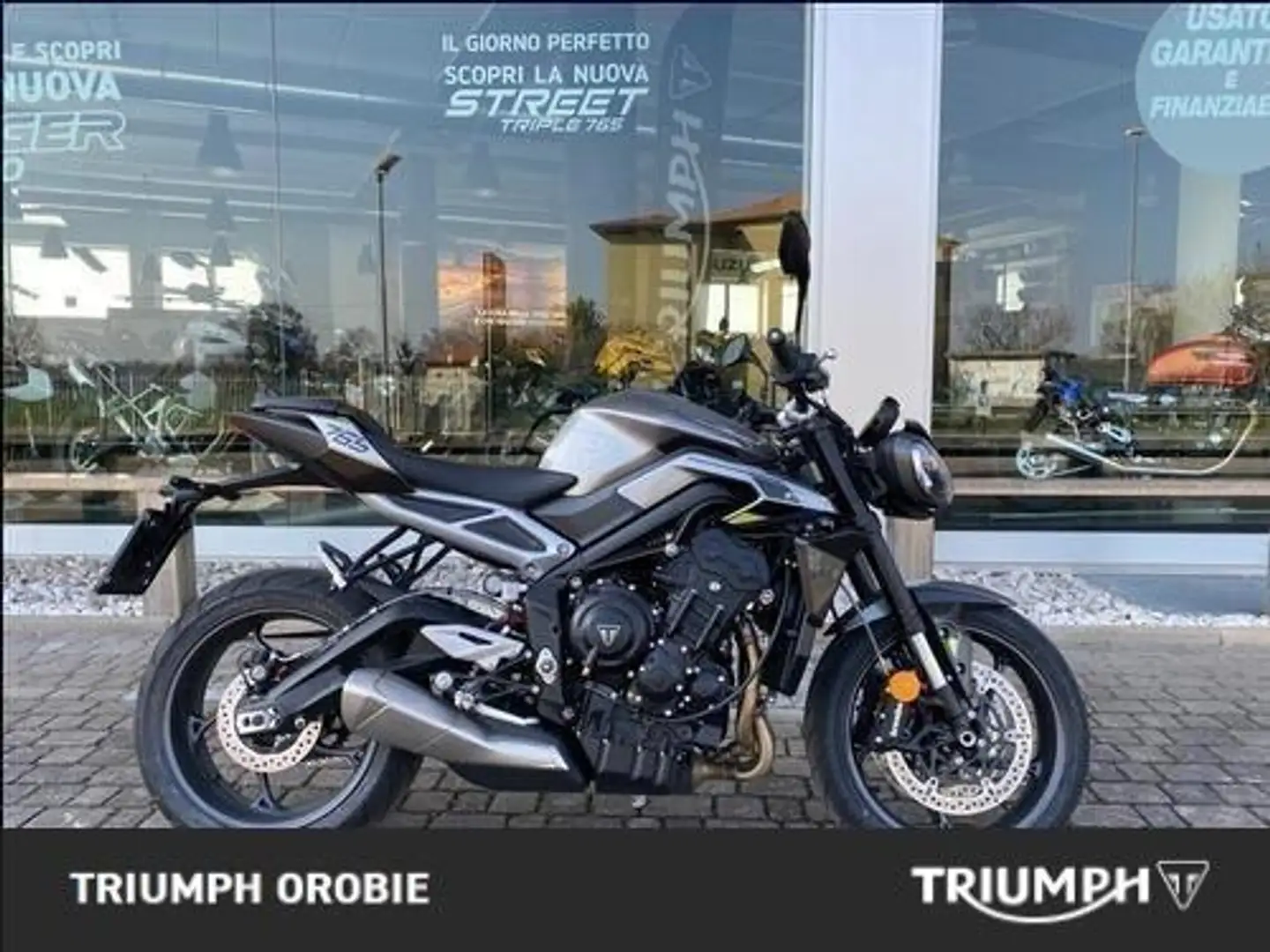 Triumph Street Triple 765 R Grigio - 1