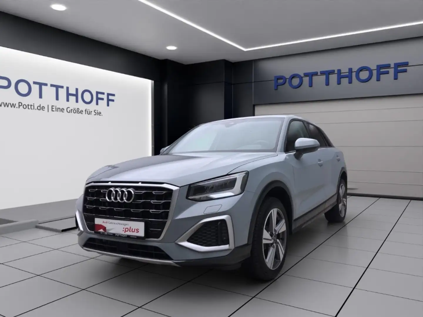 Audi Q2 35 TDI ADVANCED KAMERA NAVI AHK LM18 Grau - 1
