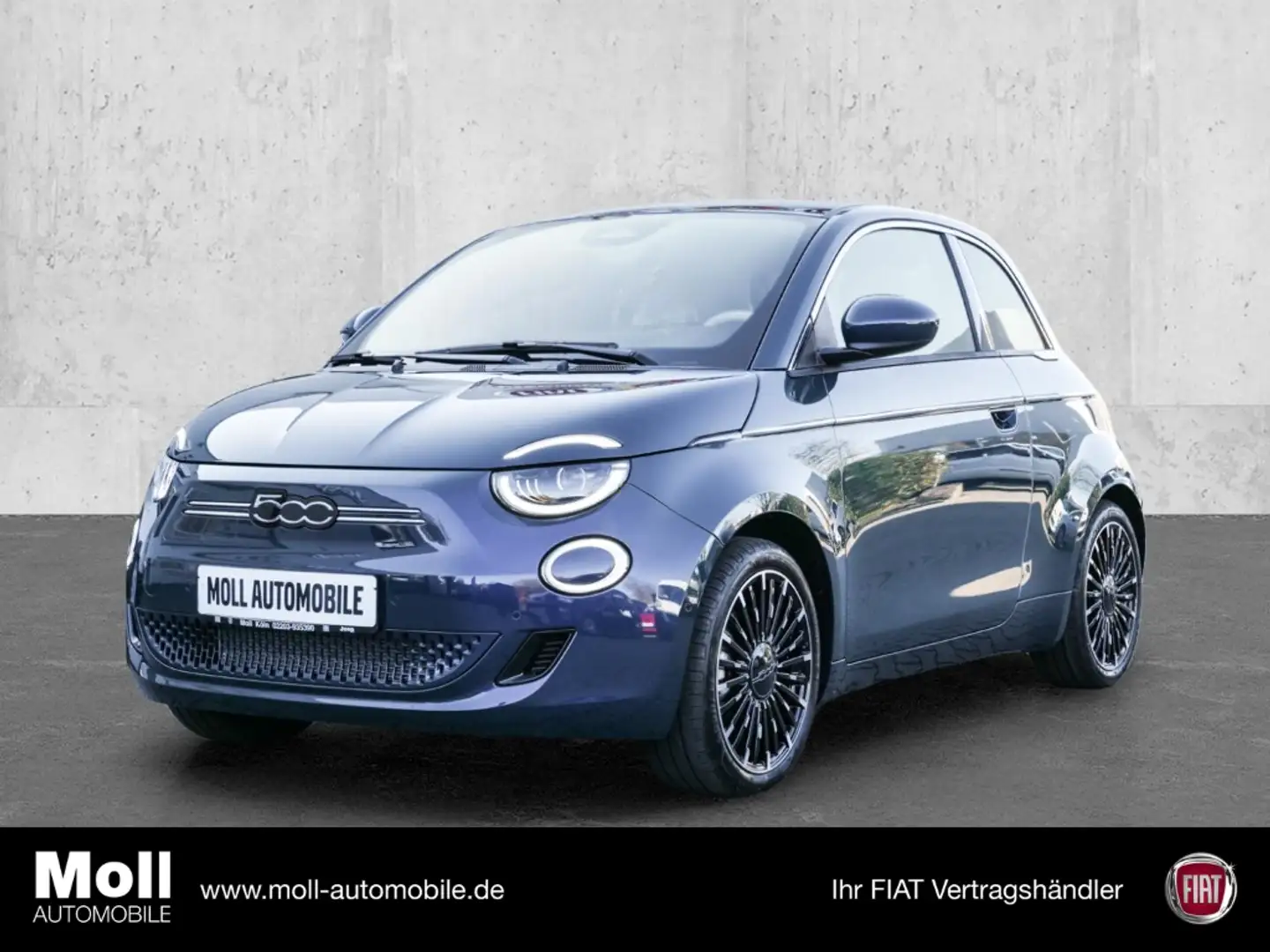 Fiat 500e La Prima Navi Leder LED Apple CarPlay Klimaaut Vert - 1