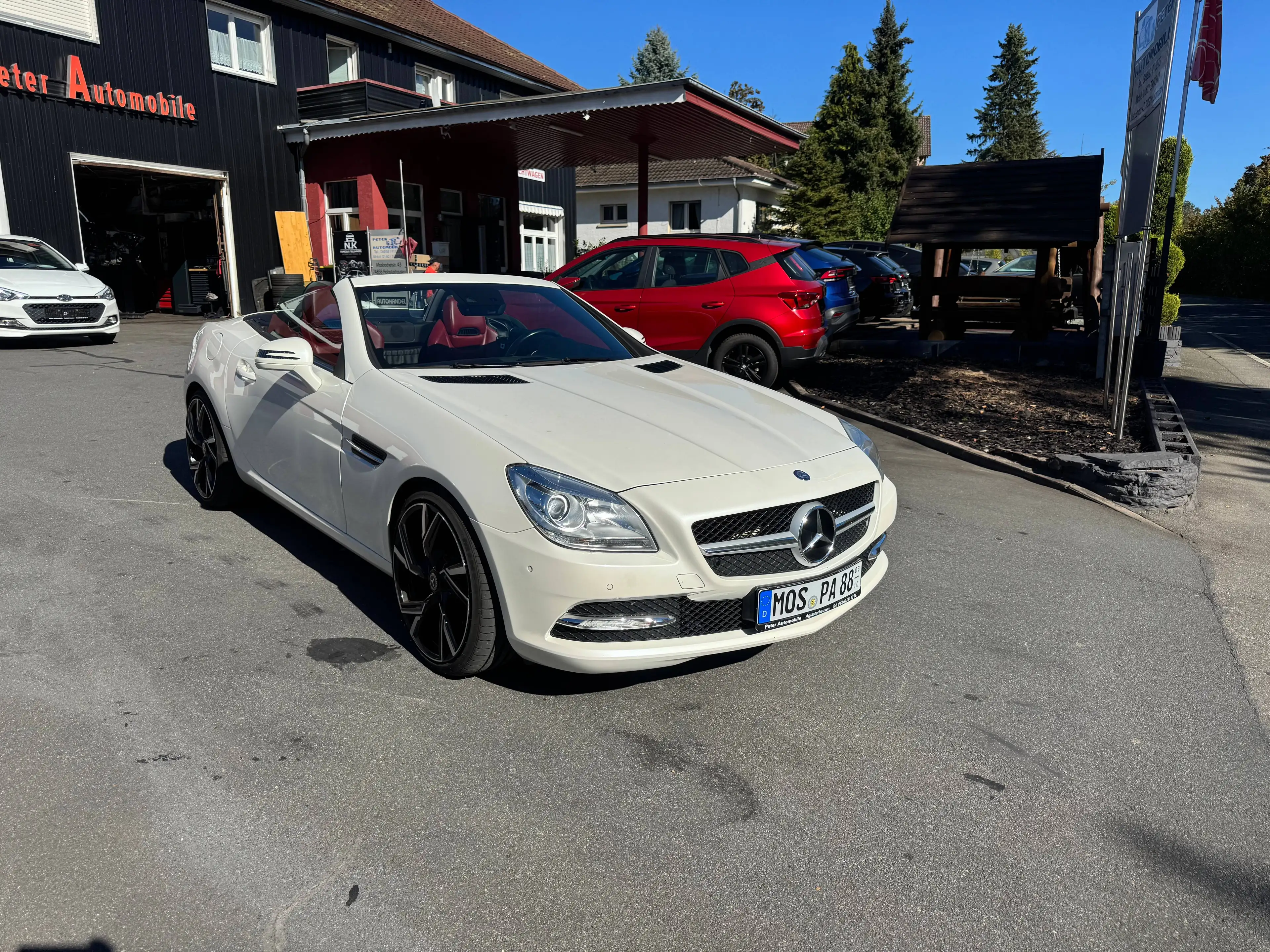 Mercedes-Benz SLK 200 SLK 200 BlueEfficiency (172.448)*LEDER ROT*19ZOLL*SPORTAUSPUFF* — photo 2