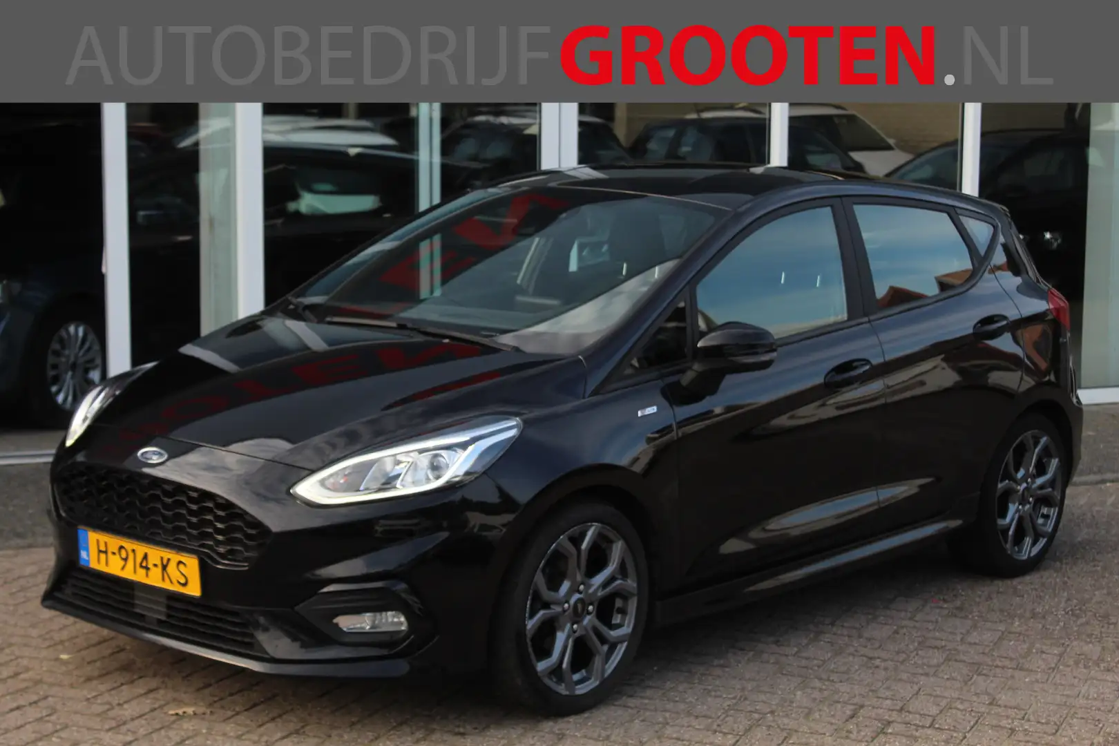 Ford Fiesta 1.0 EcoBoost ST-Line X//Navi//Stoel+Stuurverwaming Noir - 1