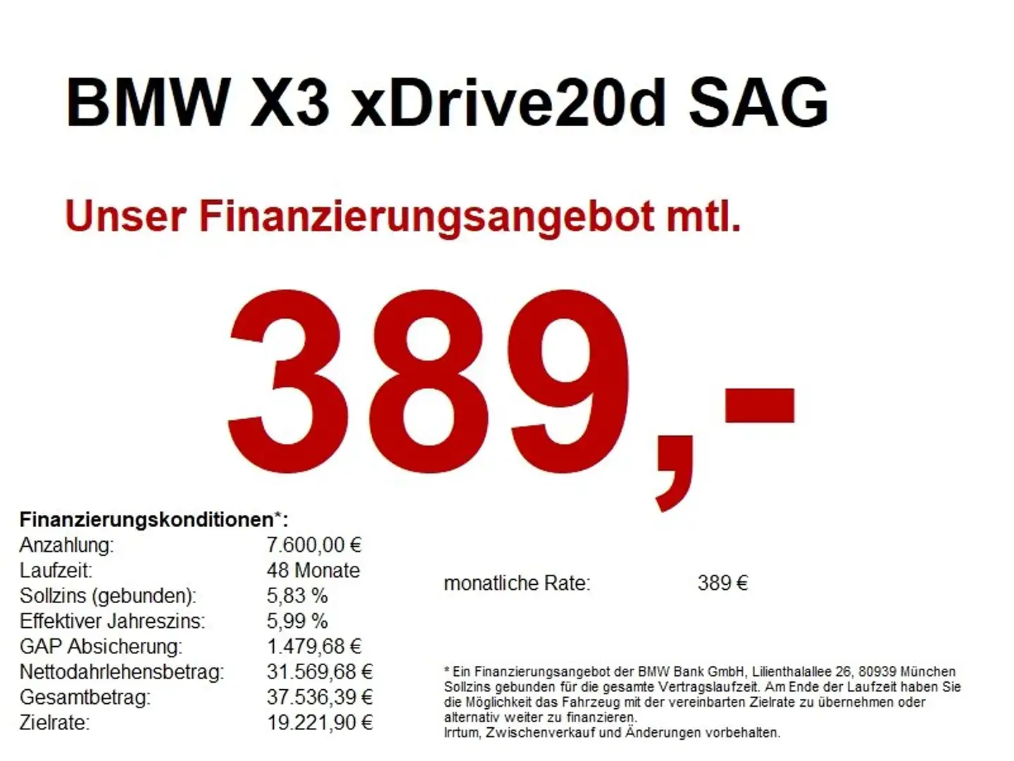 BMW X3 xDrive20d SAG M Sport AHK/HUD/4xSH/LED+/K-ZUG Zilver - 1