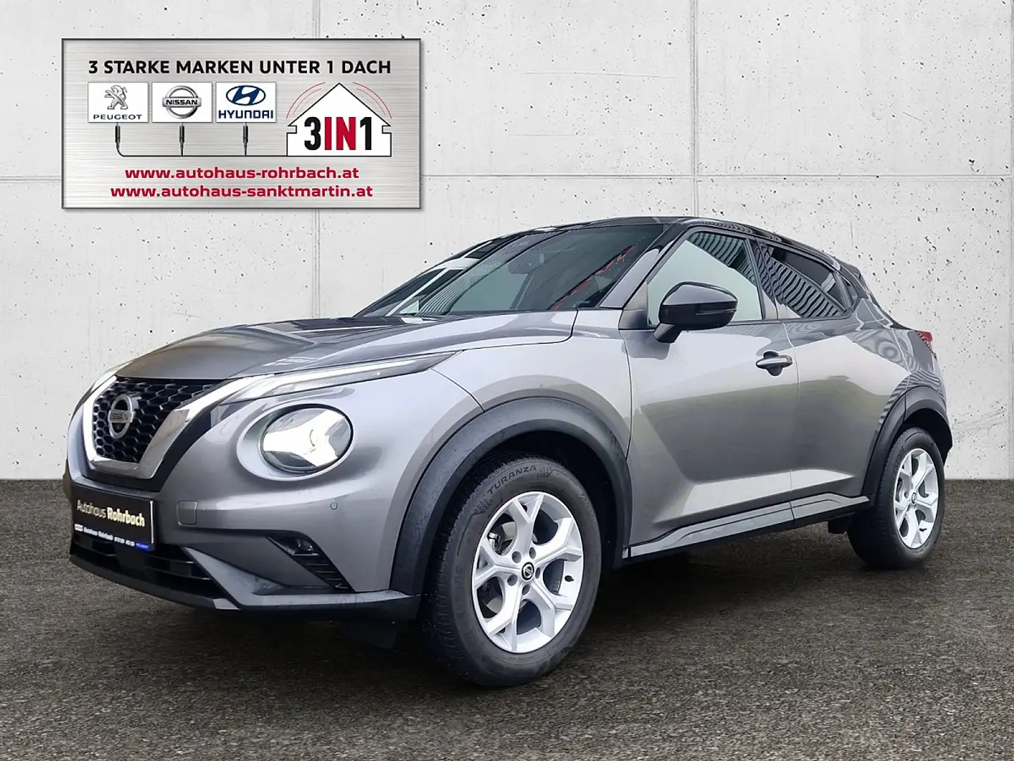 Nissan Juke DIG-T 117 N-Connecta Aut. Grau - 1