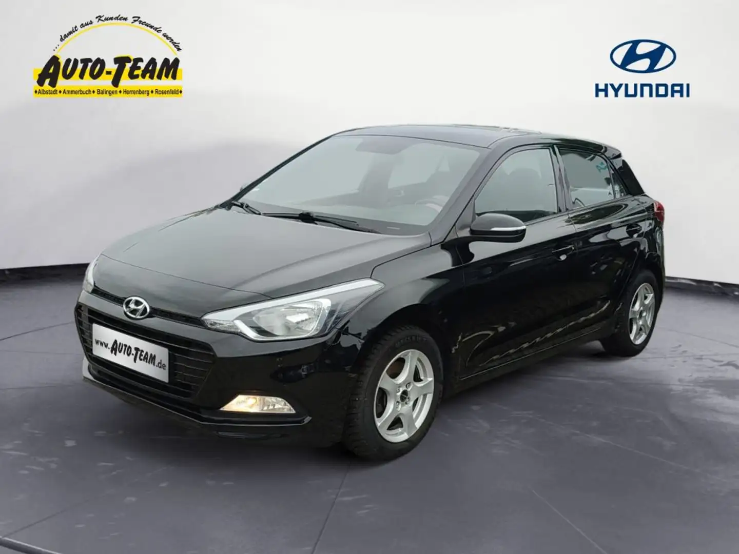 Hyundai i20 blue 1.0 T-GDI Classic Noir - 1