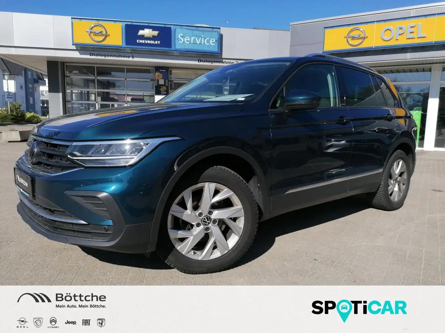 Volkswagen Tiguan Active 1.5 TSI Allw/LED/Navi/Shz/180°Kamera/Klimaa Bleu - 1