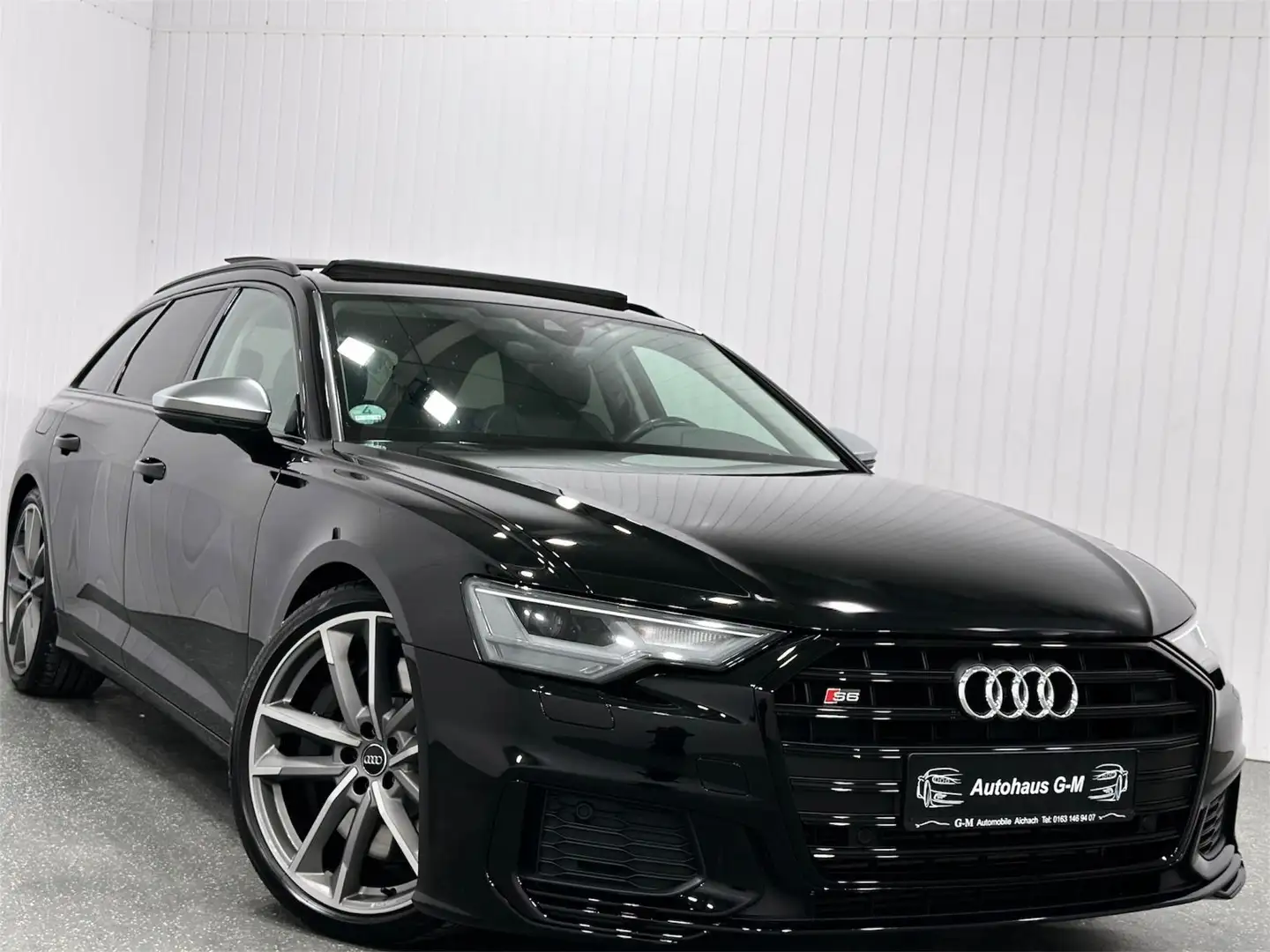 Audi S6 Avant 3.0 TDI quattro/2-HD/DE-FZG/U-FREI/PANO Noir - 1