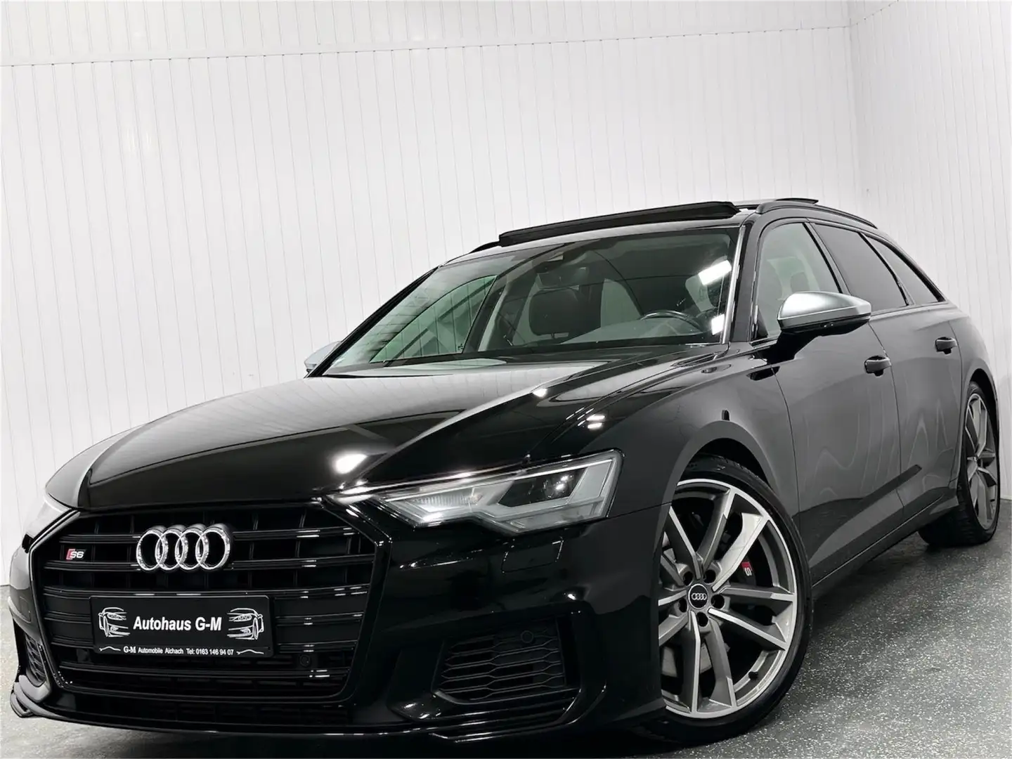 Audi S6 Avant 3.0 TDI quattro/2-HD/DE-FZG/U-FREI/PANO Noir - 2