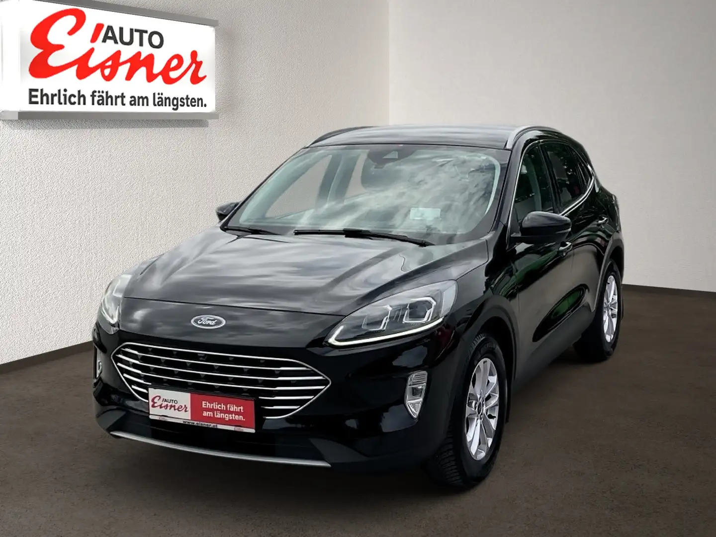 Ford Kuga 1.5 EcoBlue Titanium 2xKlima 4xSHZ AHK HUD Schwarz - 2