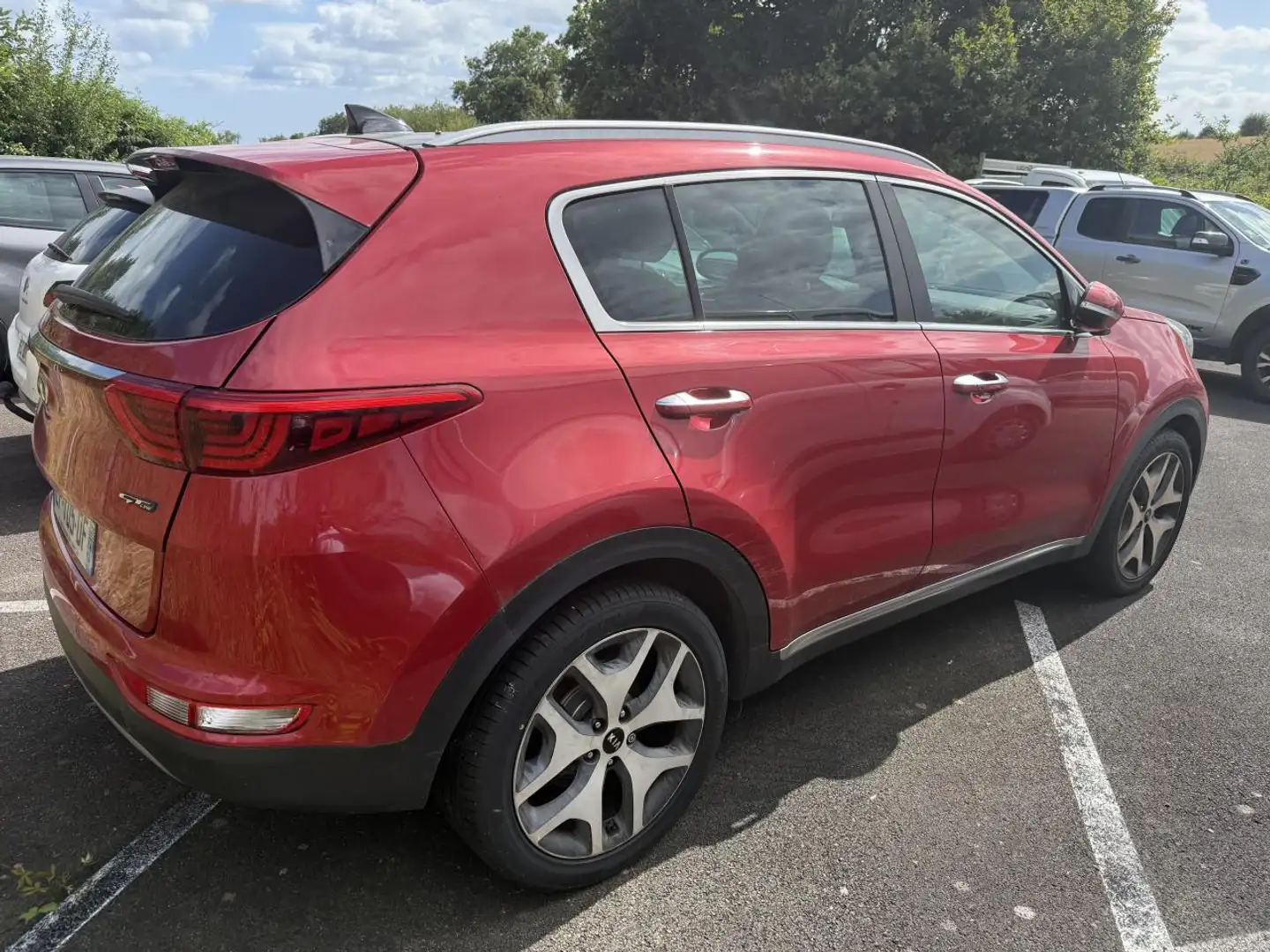 Kia Sportage Sportage 1.7 CRDI - 115 - Stop\u0026Go  IV GT Line Rouge - 2