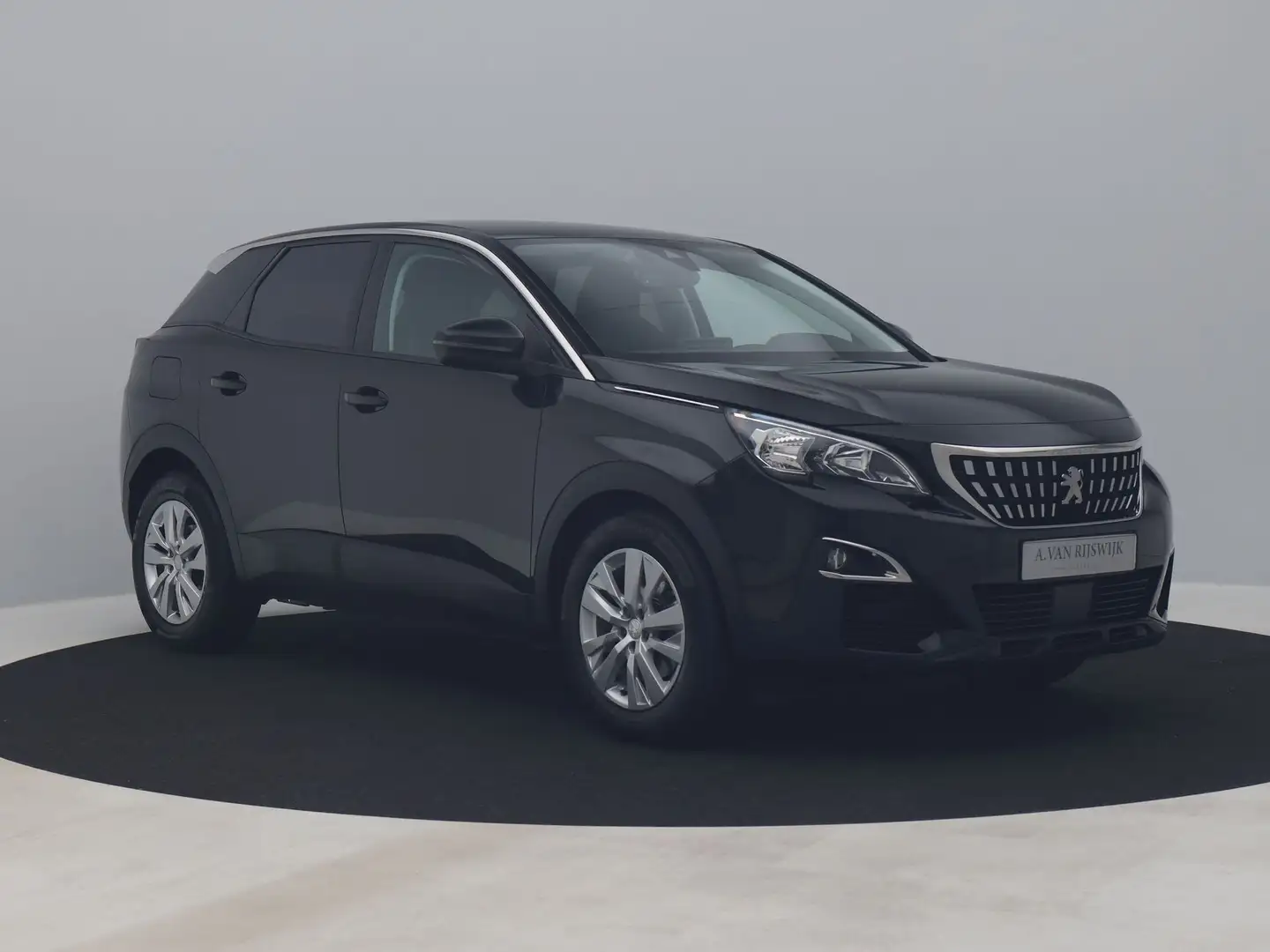 Peugeot 3008 1.2 PureTech 130 PK Automaat Active | NAVI | CARPL Zwart - 2