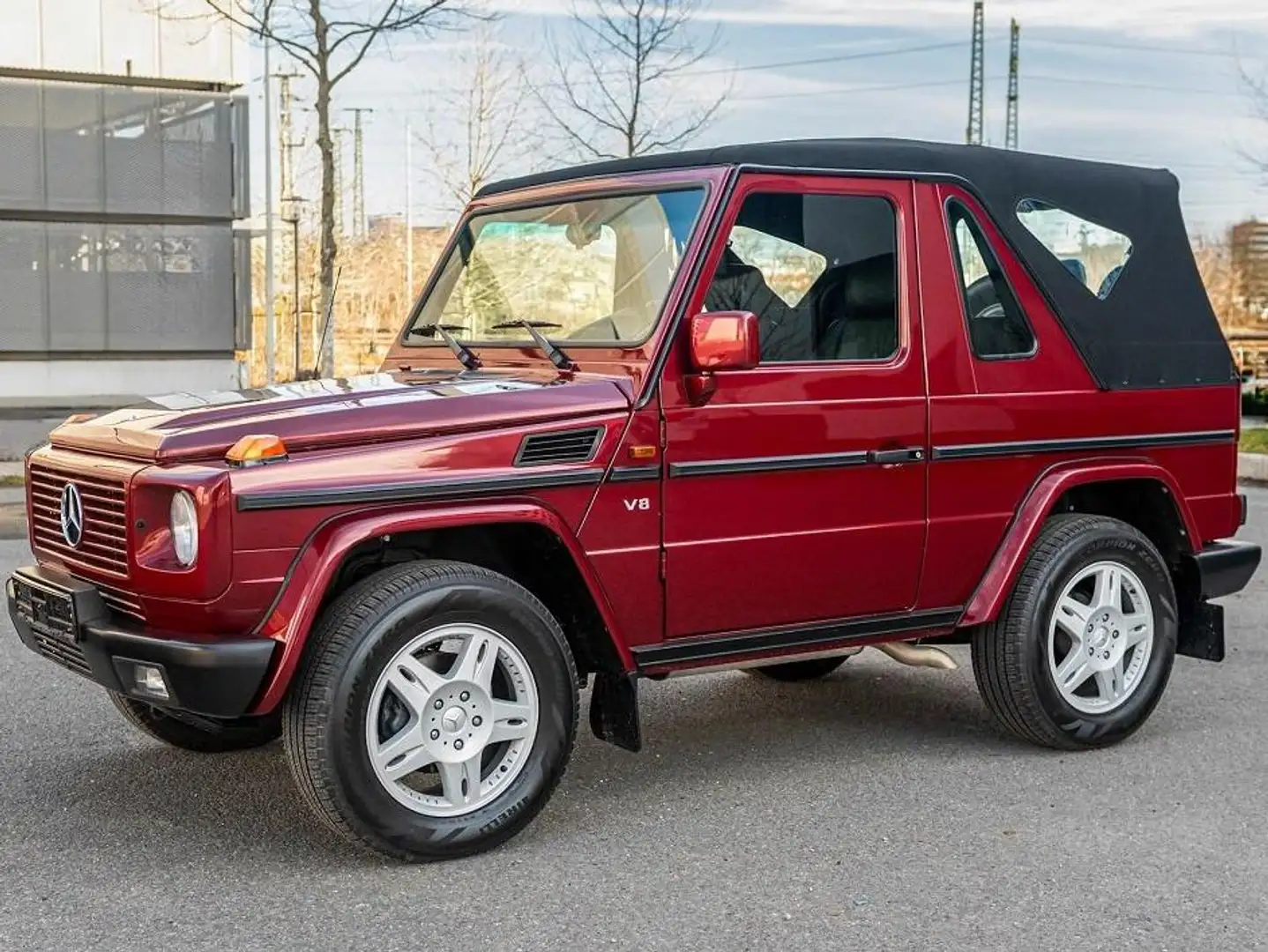 Mercedes-Benz G 500 G 500 V8 cabrio auto Titanite Red Metallic V8 Червоний - 1