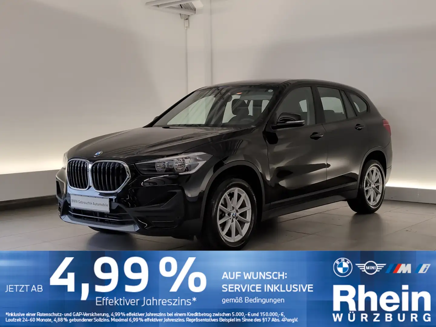 BMW X1 sDrive18i DAB/SHZ/PDC DAB/SHZ/PDC Schwarz - 1