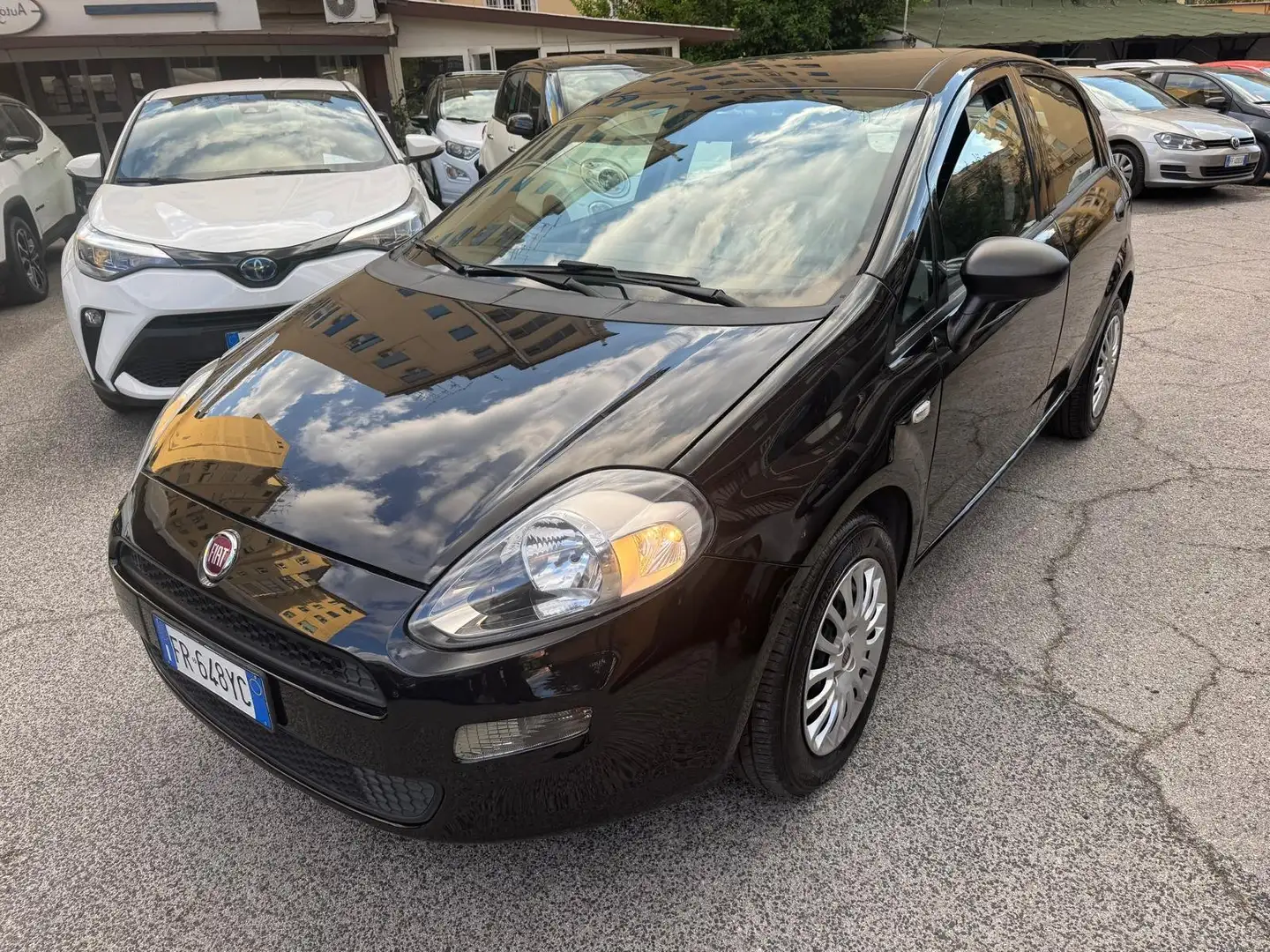 Fiat Punto Punto III 2012 5p 1.2 Street E6 Noir - 1