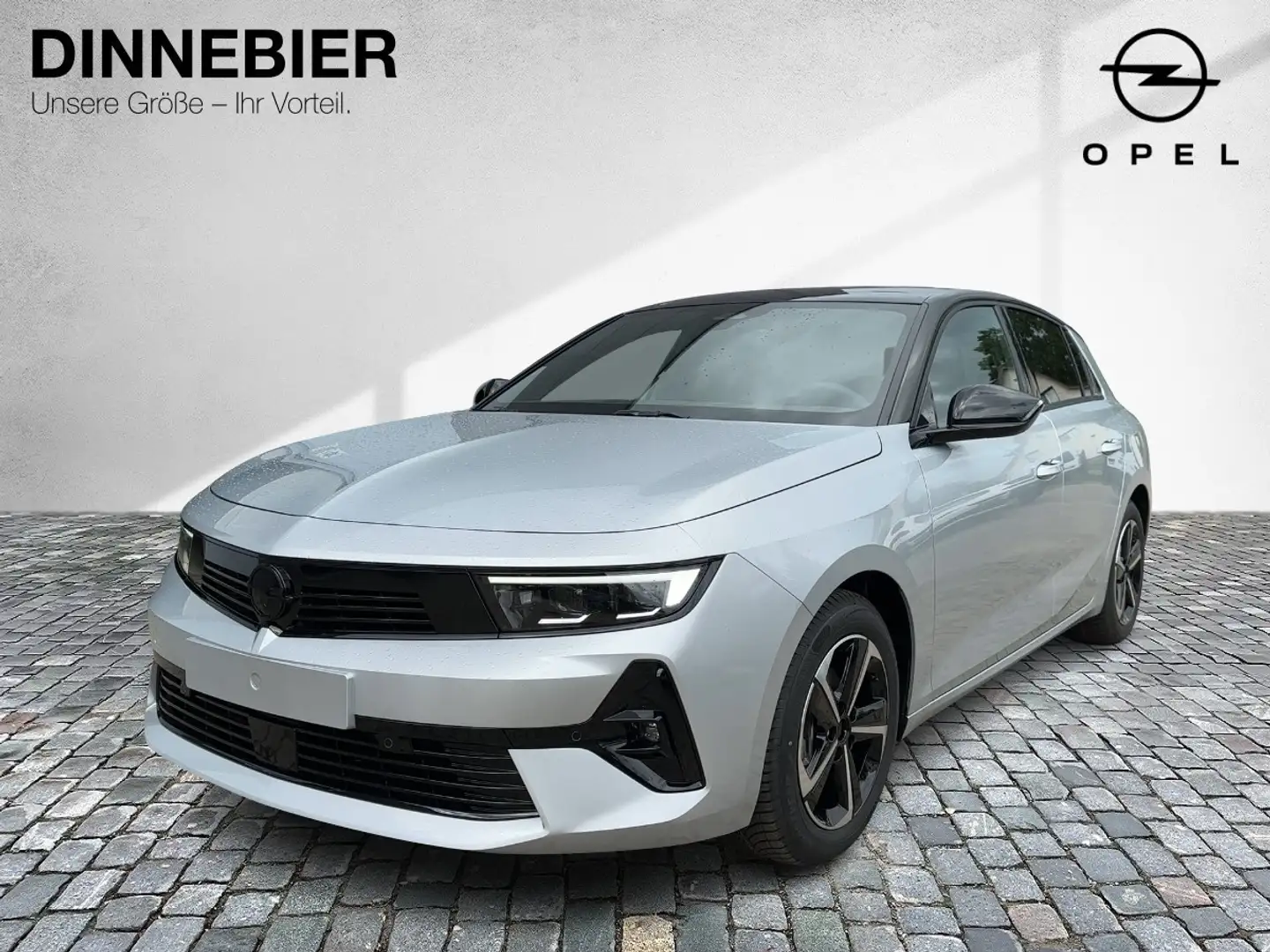 Opel Astra 1.2 GS LED+360°Kamera+Navi+Headup+SHZ Argent - 2