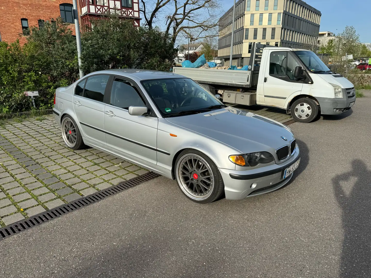 BMW 320 BMW E46 320i Facelift Srebrny - 1