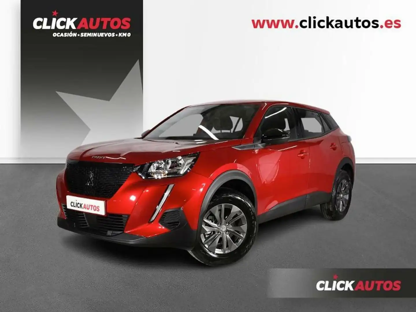 Peugeot 2008 1.2 PureTech S&S Active Pack 100 Rood - 1