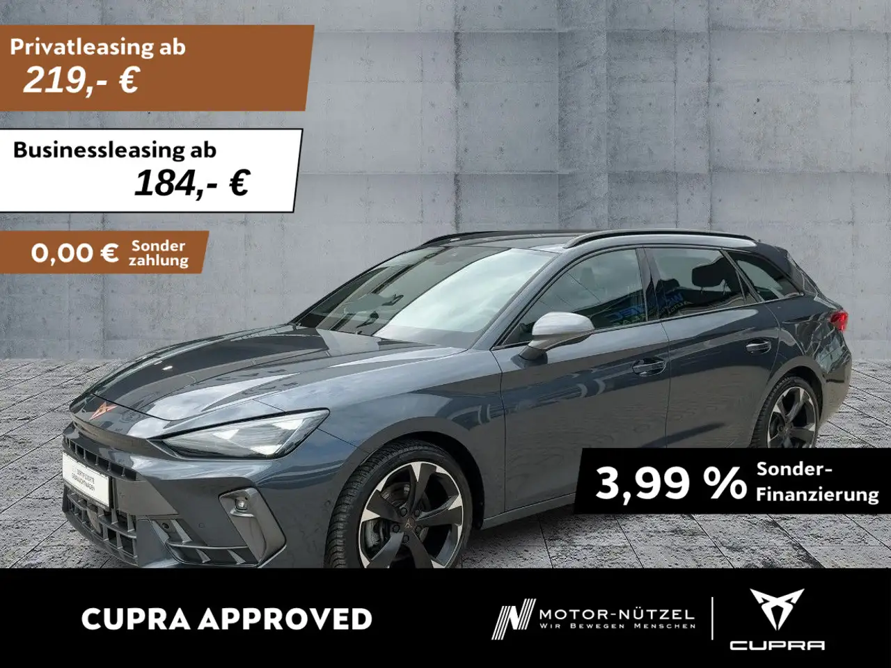 CUPRA Leon ST 2.0 TDI DSG LED+NAVI+APP+ACC+SHZ+AHK+RFK — photo 1 of 28