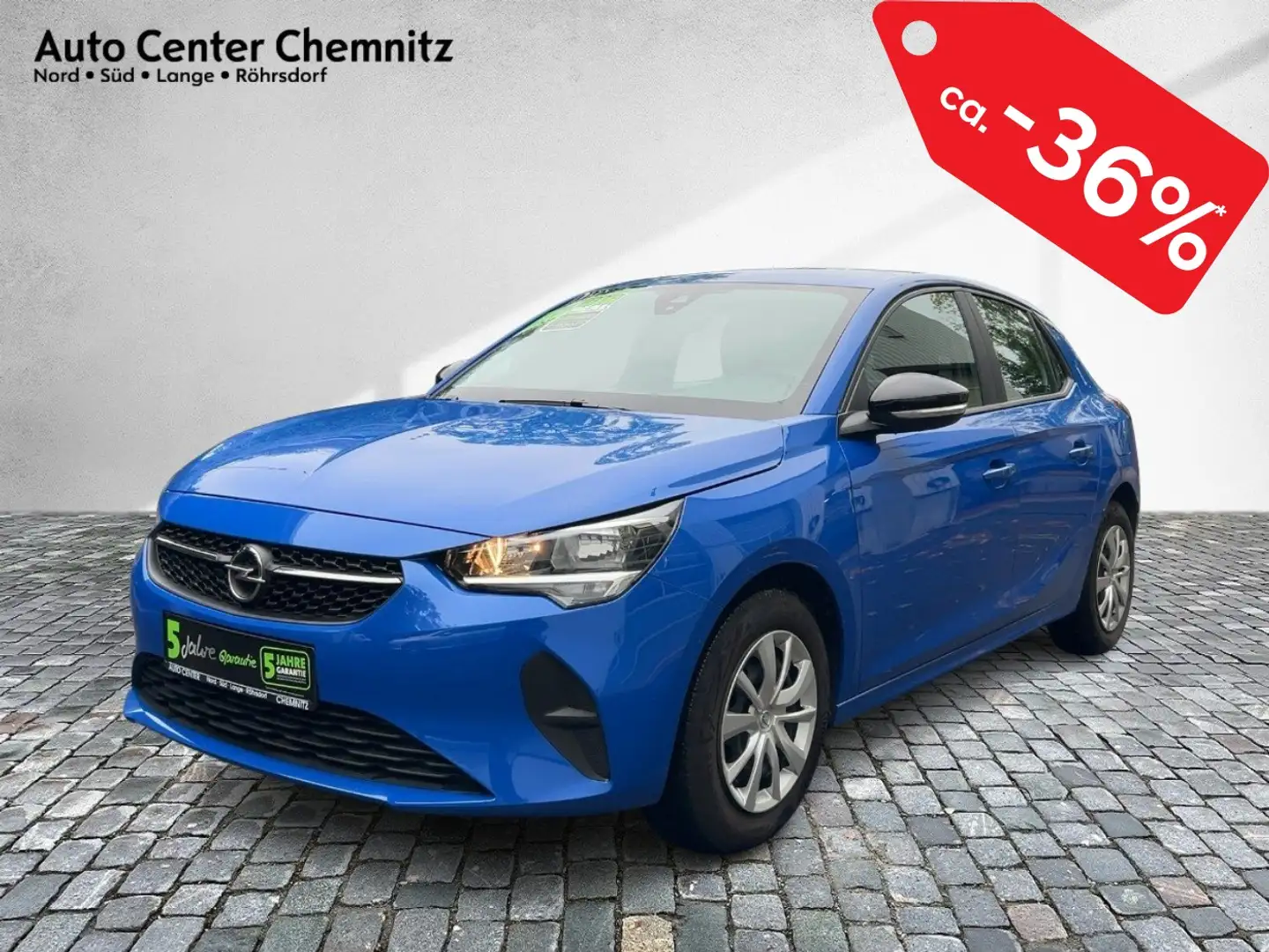 Opel Corsa F 1.2 Edition RadioBT/Klima/Temp Blu/Azzurro - 2