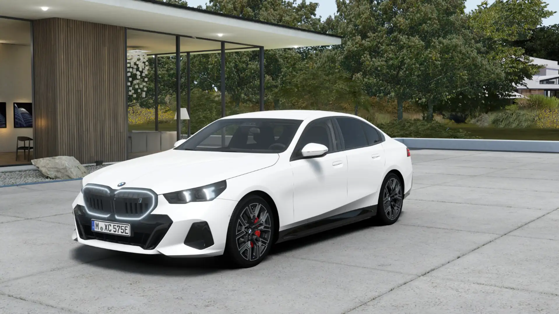 BMW i5 xDrive40 Limousine M Sportpaket Weiß - 1