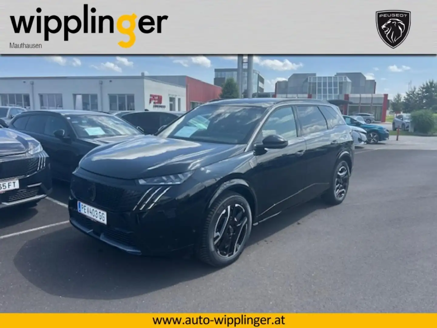 Peugeot 5008 E-5008 GT 213PS Elektro 73 kWh LP € 62.500,- Schwarz - 1