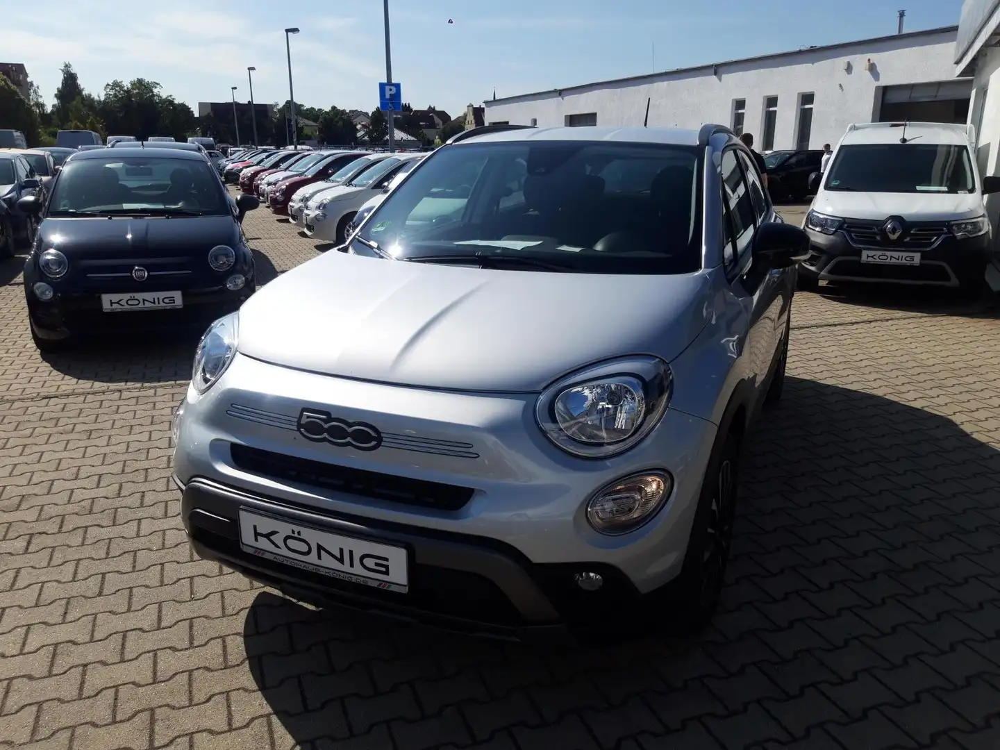 Fiat 500X 1,5 Automatik Cross Grau - 1