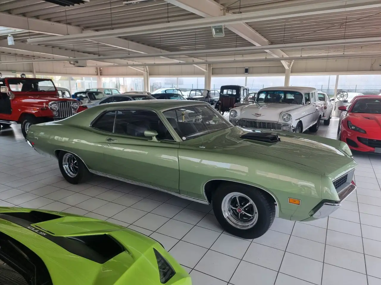 Ford Mustang Torino 351 M-Code/Top und original, foto 6